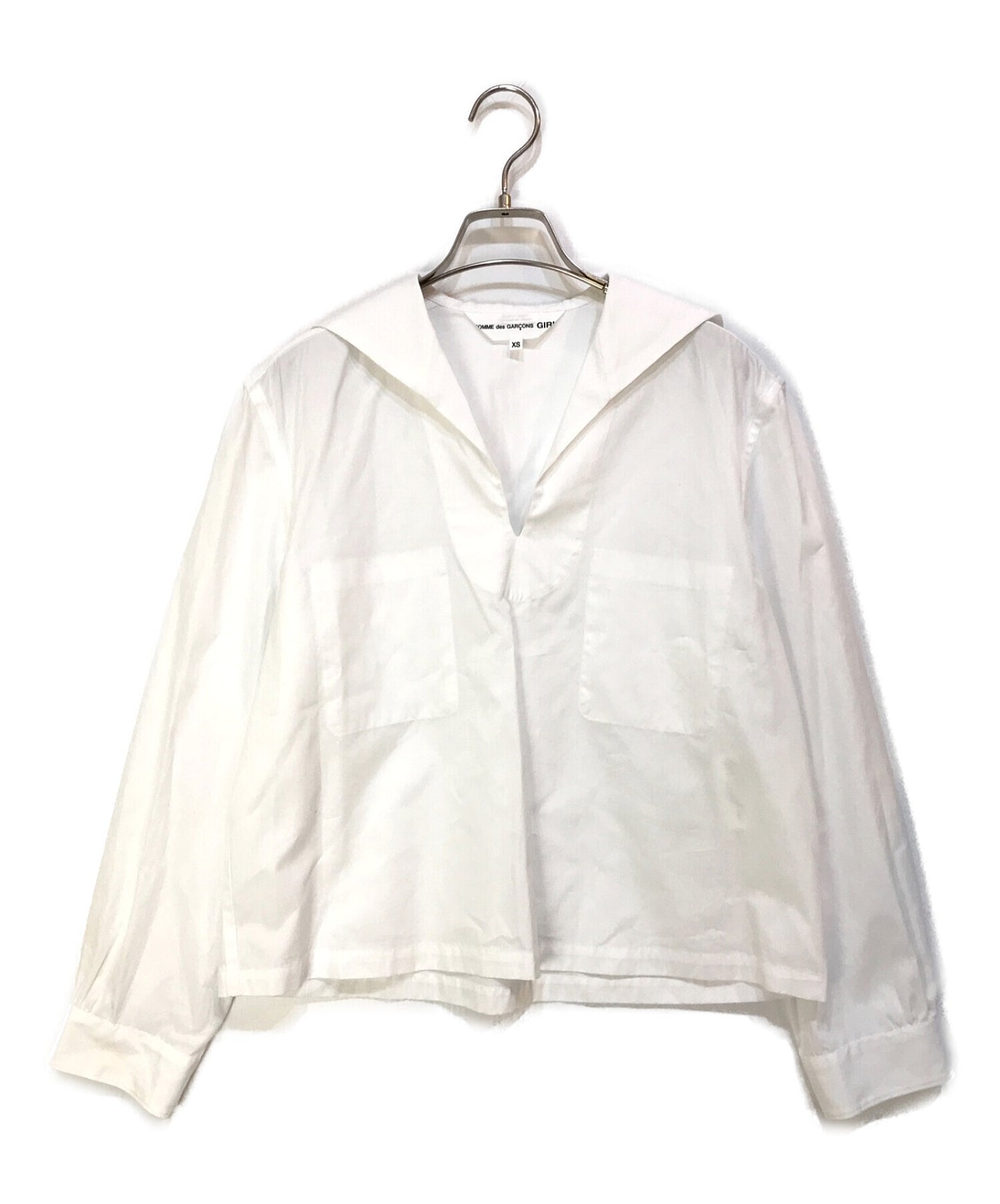 [Pre-owned] COMME des GARCONS GIRL inside out sailor shirt NH-B003