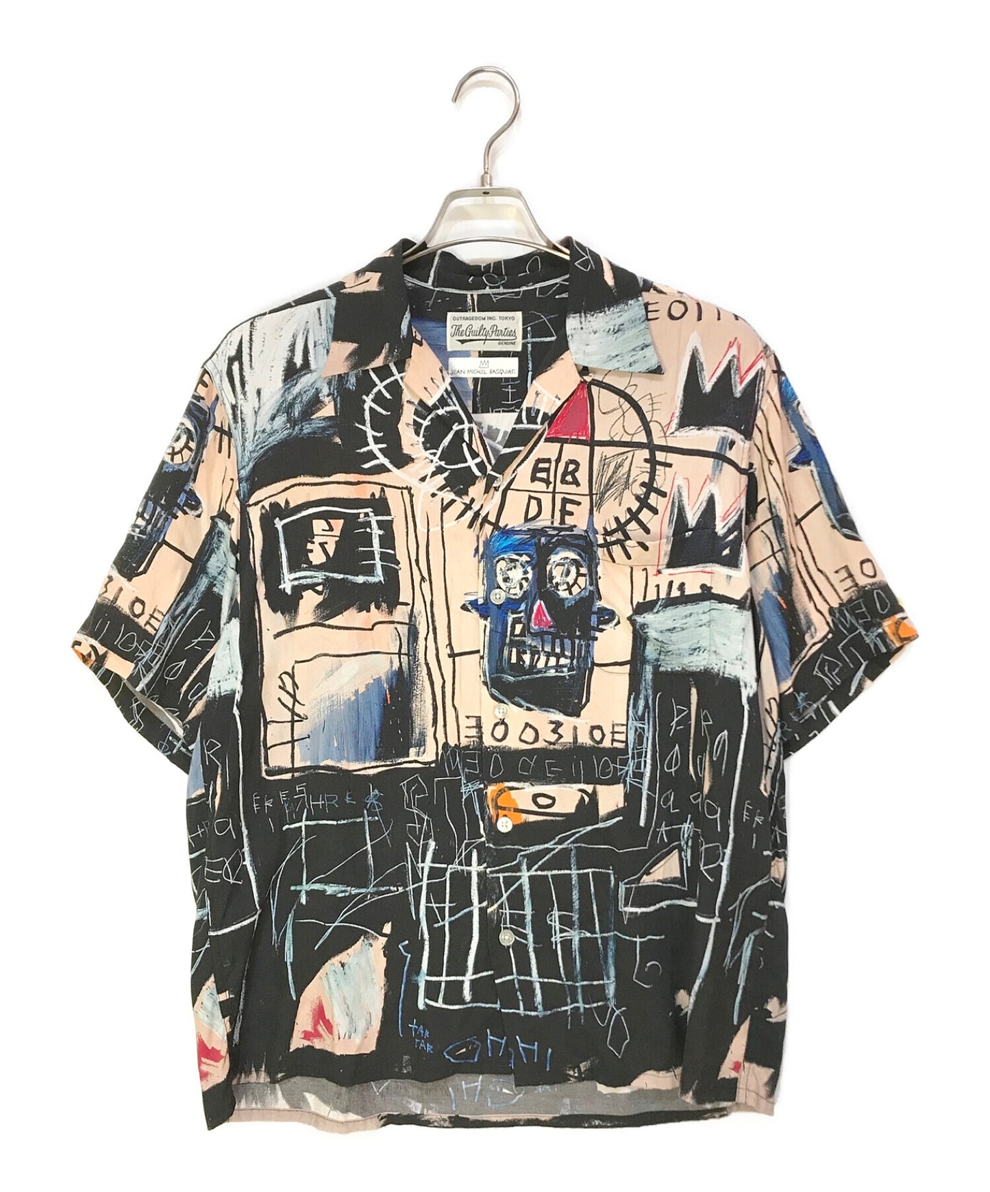 [Pre-owned] WACKO MARIA S/S HAWAIIAN SHIRT TYPE 2 BASQUIAT-WM-HI09