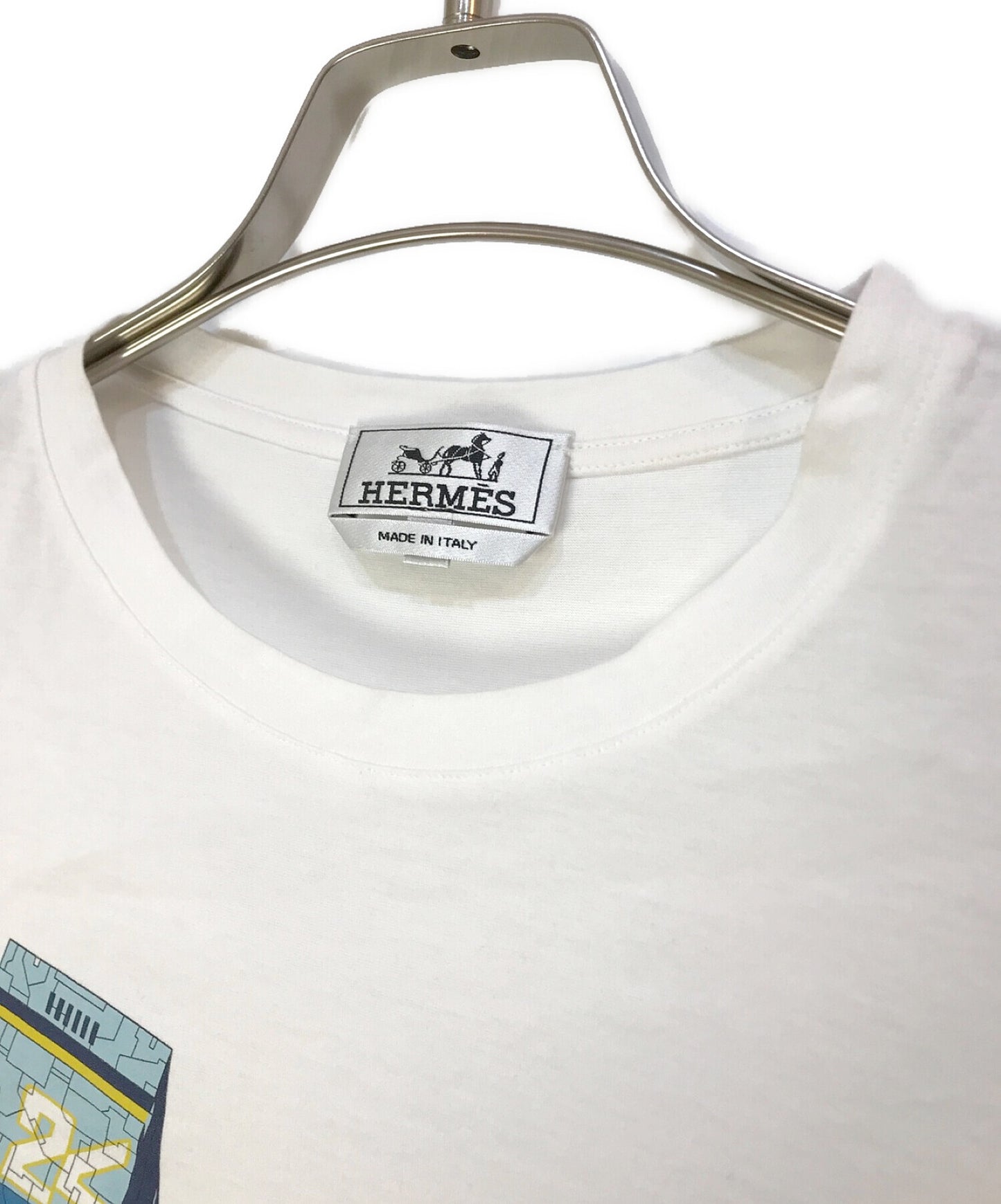 [Pre-owned] HERMES Odyssey Crew Neck T-Shirt