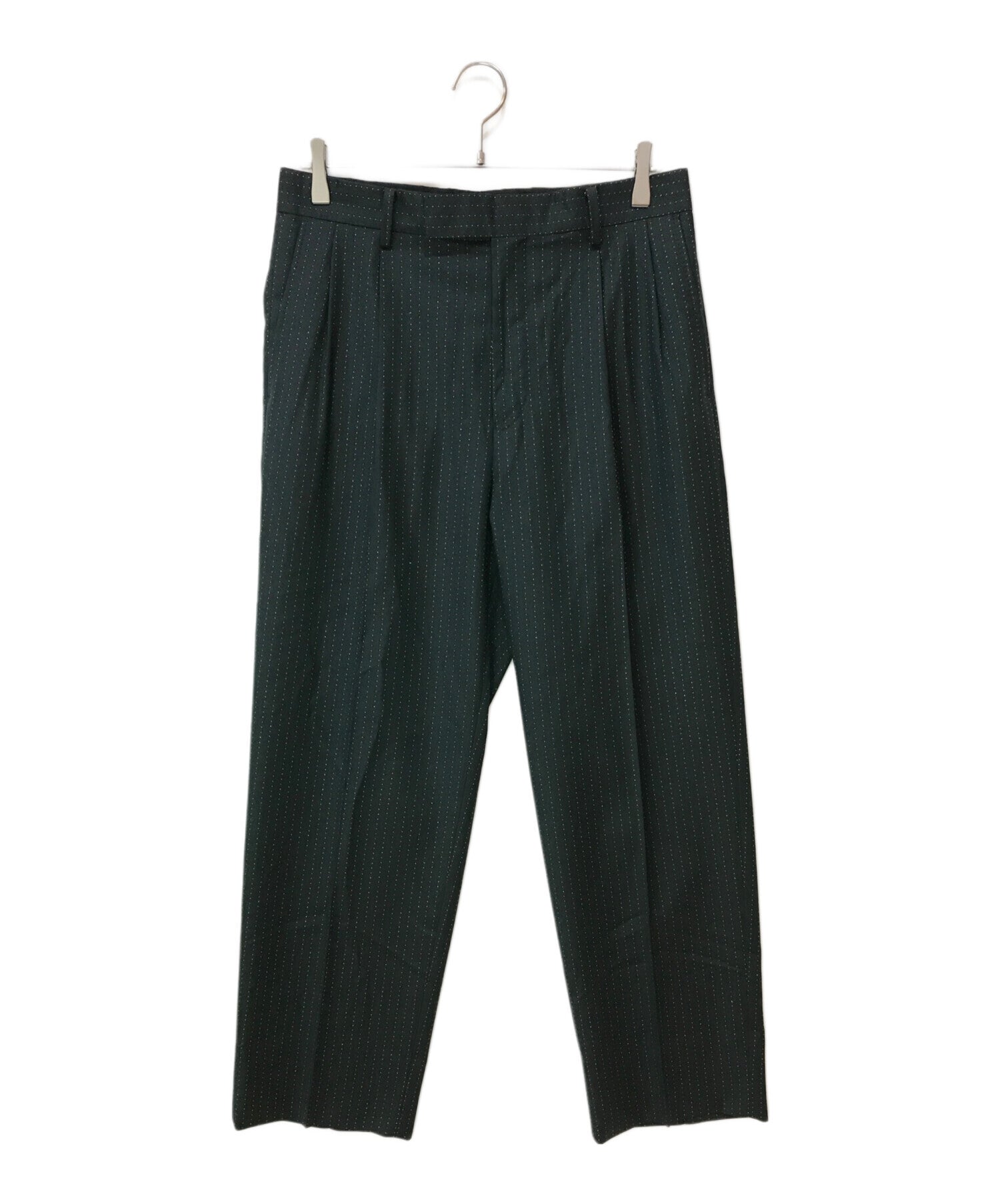 [Pre-owned] WACKO MARIA GLITTER STRIPED PLEATED TROUSERS TYPE 1