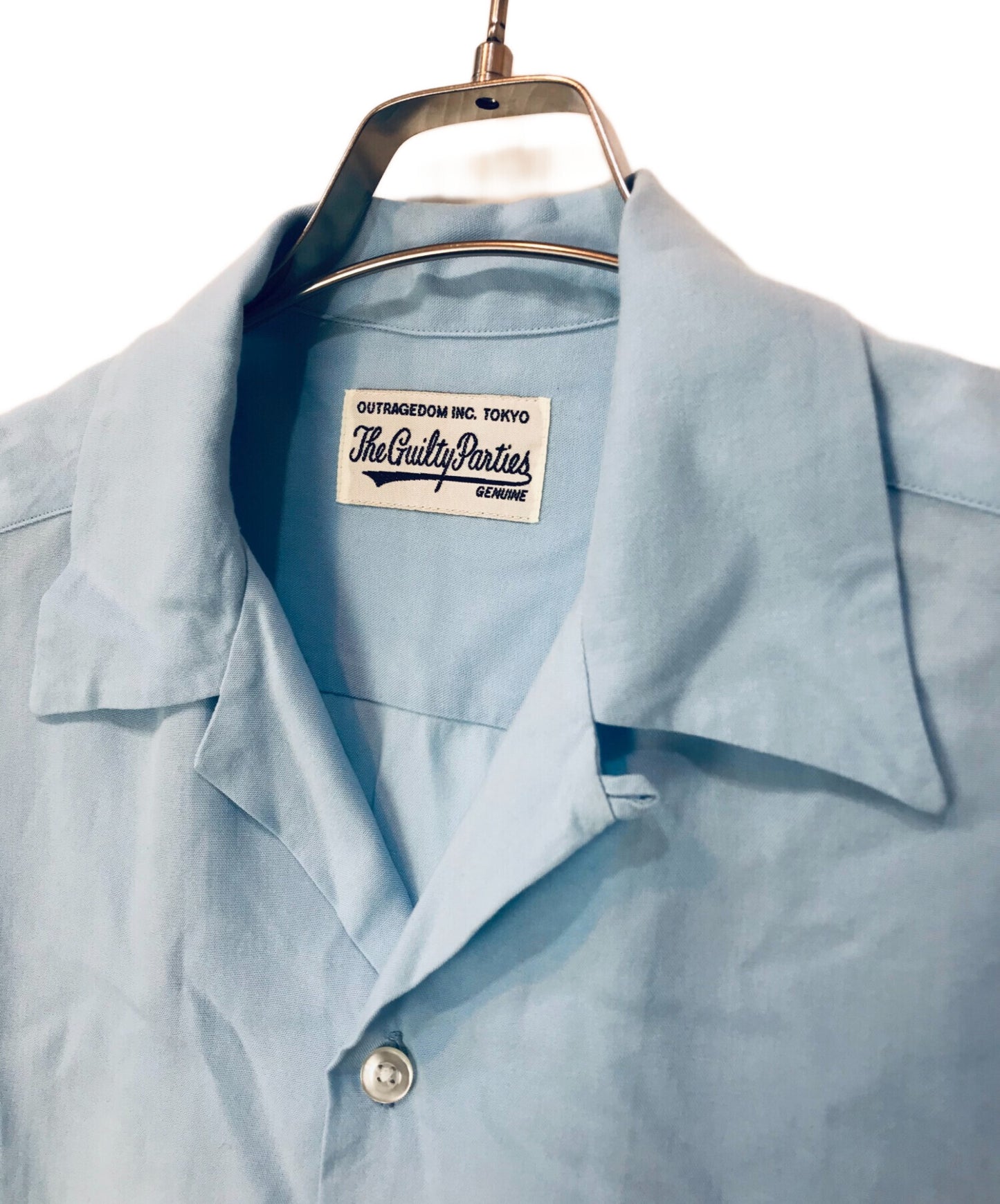 [Pre-owned] WACKO MARIA 50'S OPEN COLLAR SHIRT (TYPE-1) 24sse-wms-oc02