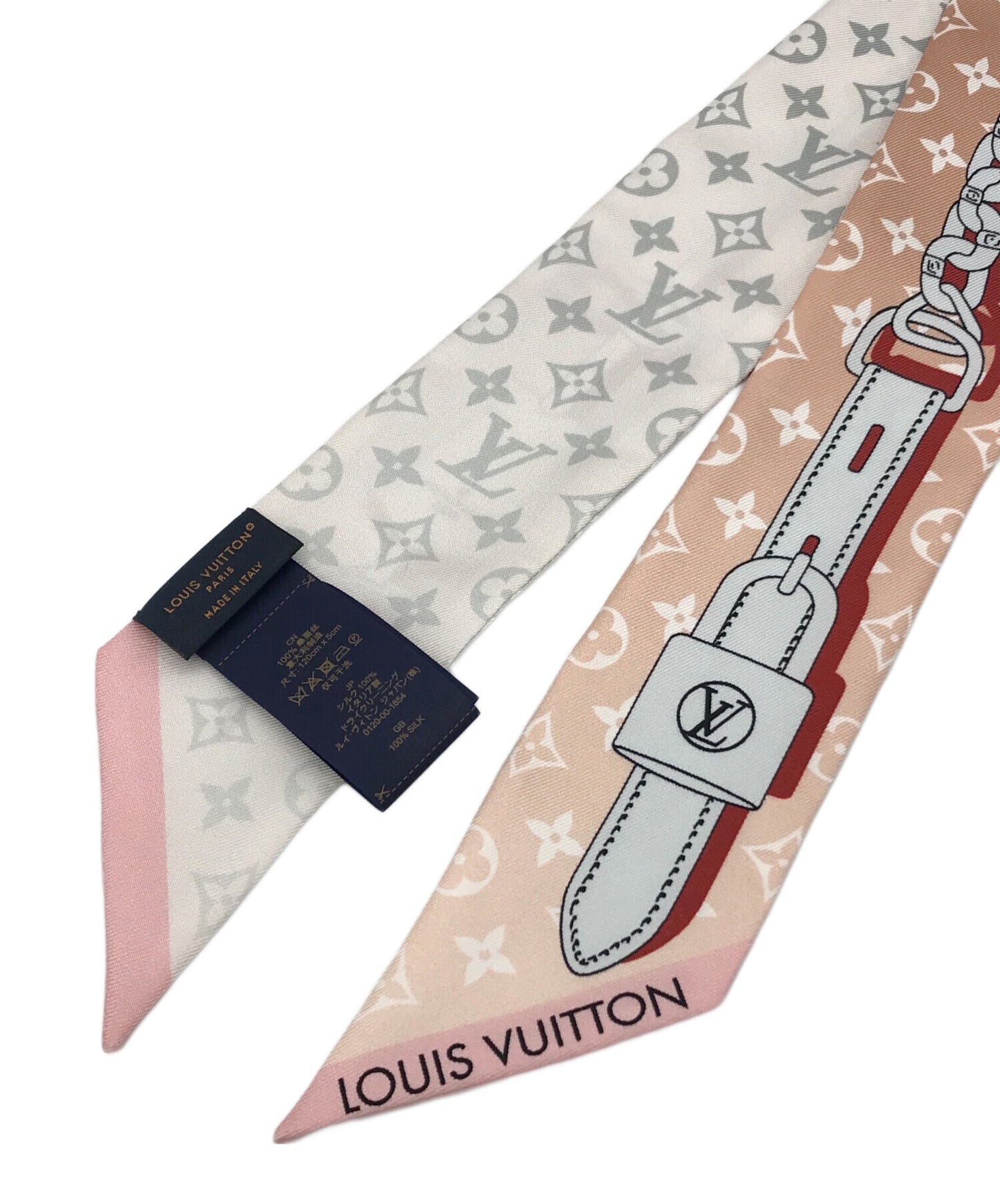 [Pre-owned] LOUIS VUITTON Bando BB Rising Confidential Twirly Scarf M77636