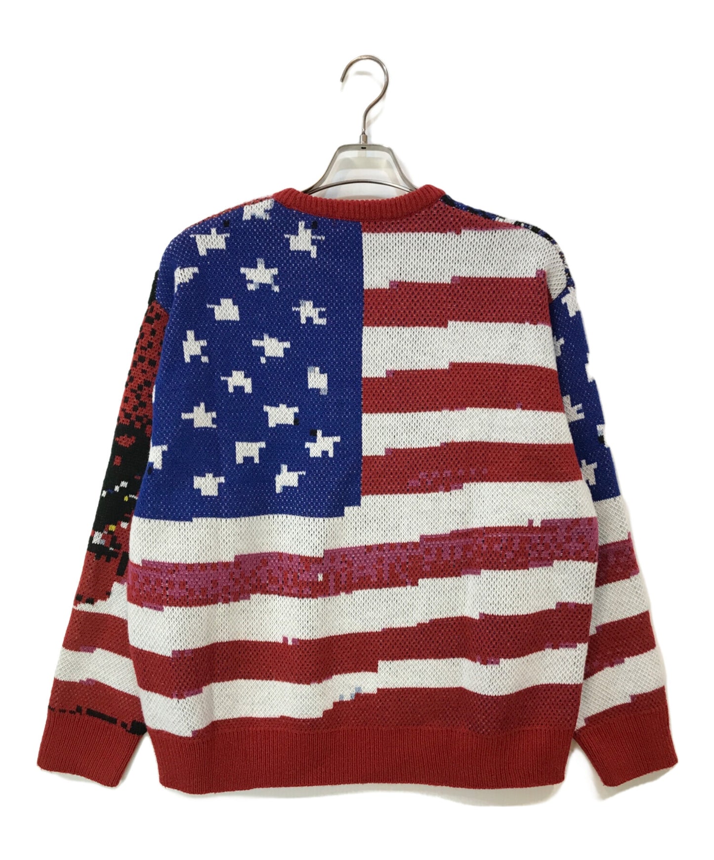 [Pre-owned] SUPREME 21SS DIGITAL FLAG SWEATER Knit