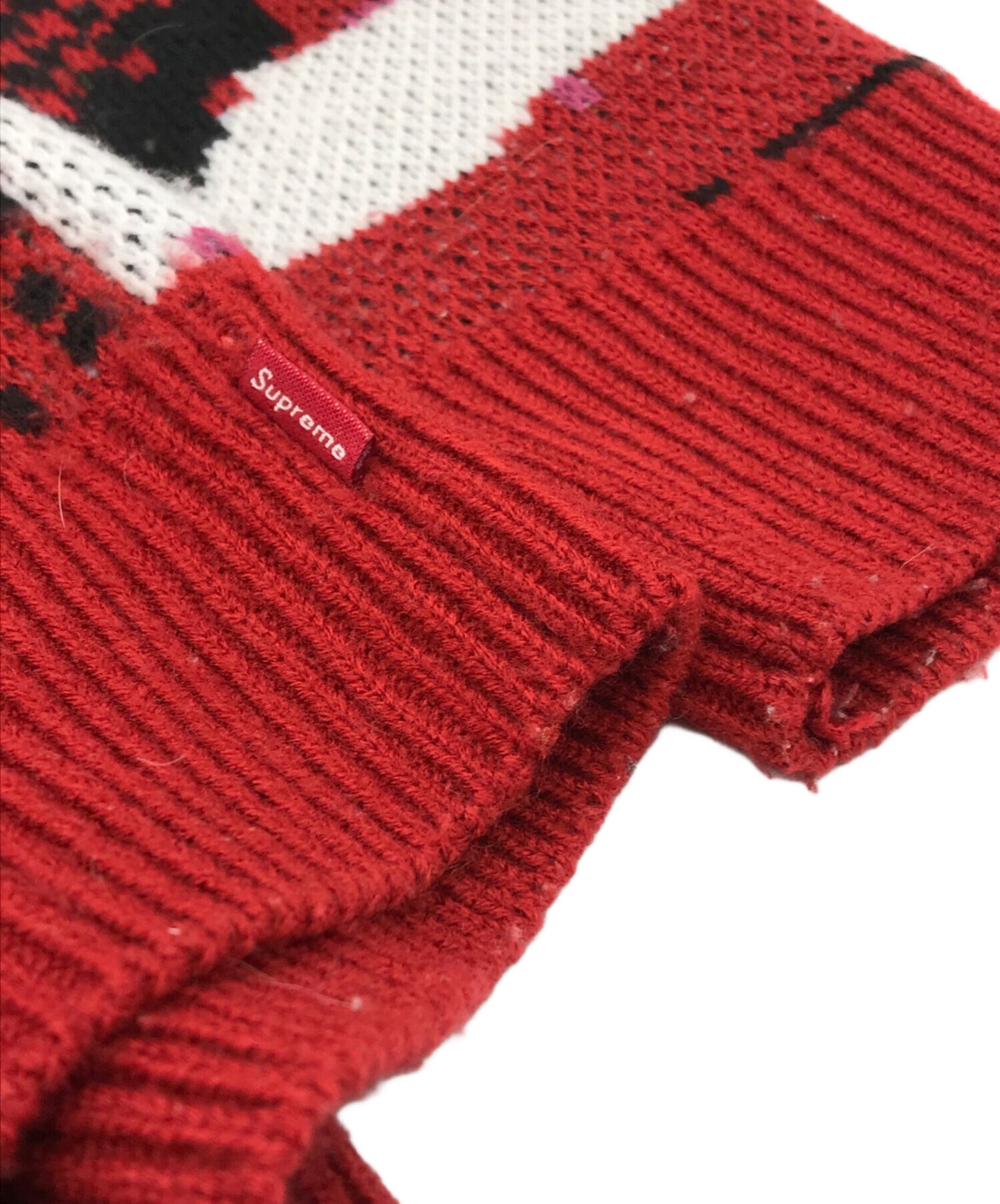 [Pre-owned] SUPREME 21SS DIGITAL FLAG SWEATER Knit