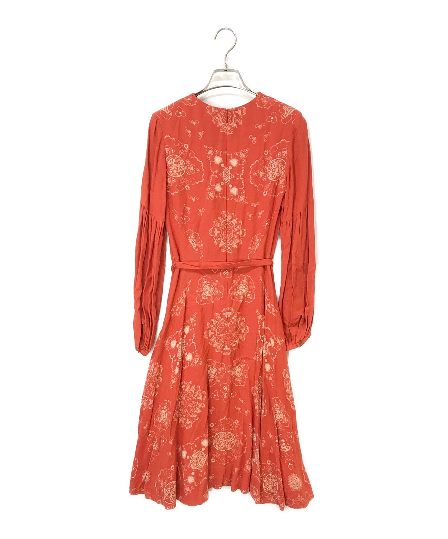 [Pre-owned] Vivienne Westwood RED LABEL Ribbon Orb mark dress 357-01-57005