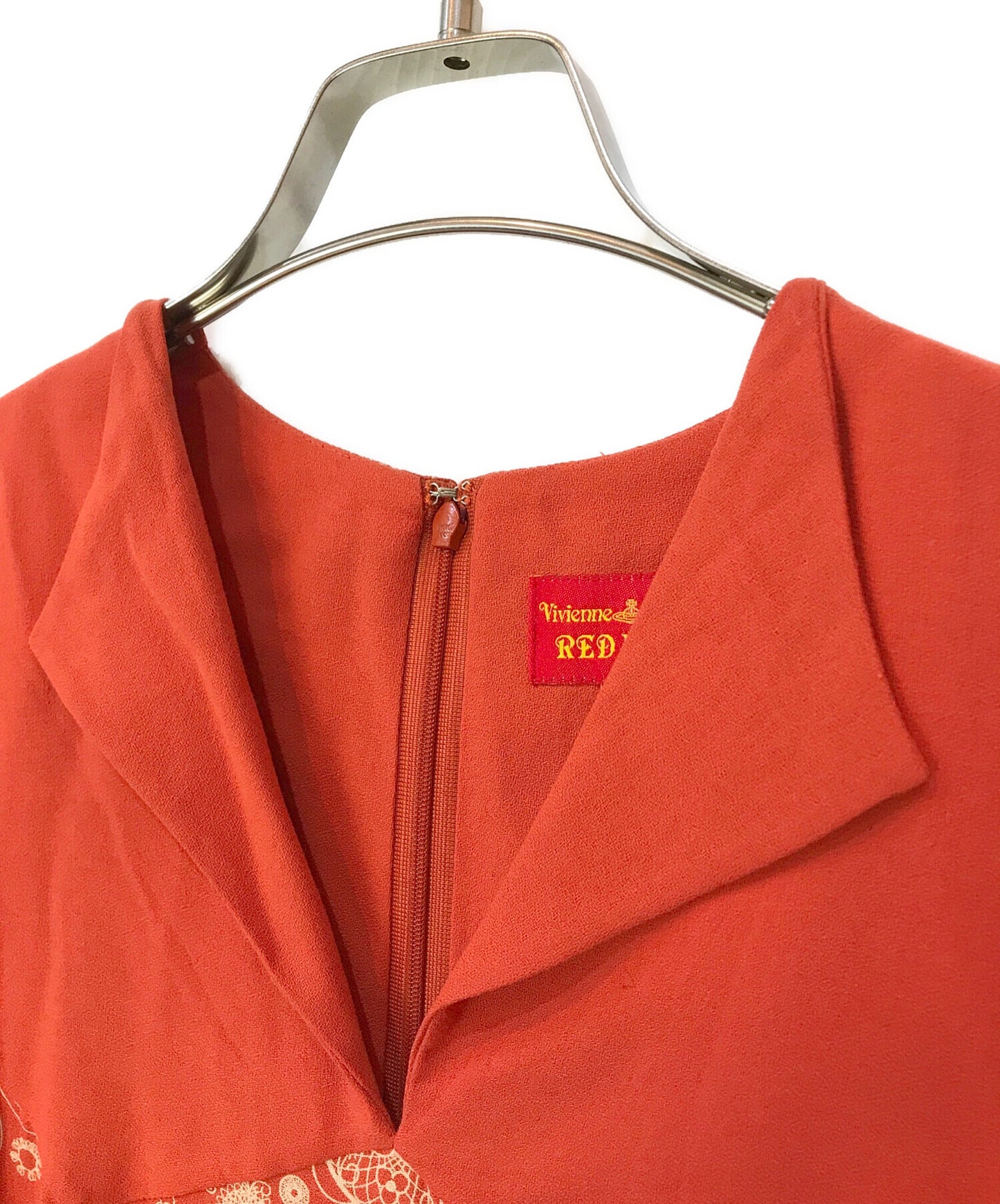 [Pre-owned] Vivienne Westwood RED LABEL Ribbon Orb mark dress 357-01-57005