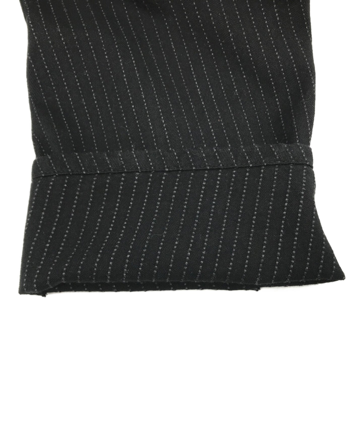 [Pre-owned] Vivienne Westwood RED LABEL Textured Stripe Salopettes 17-12-741004