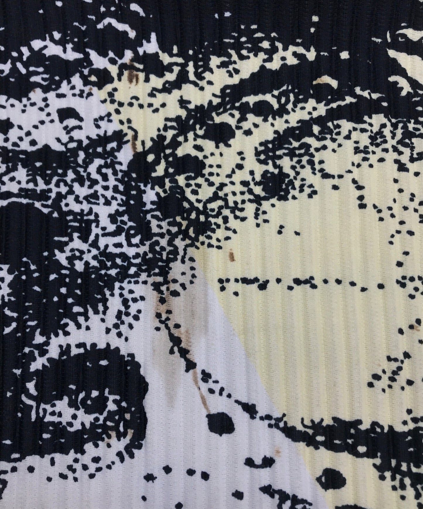 [Pre-owned] HOMME PLISSE ISSEY MIYAKE pleated pants with a full pattern HP81JF162