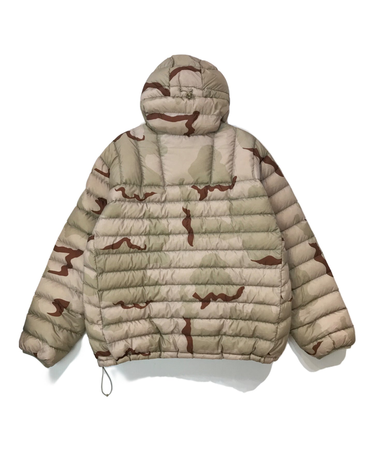 [Pre-owned] SUPREME 24FW Micro Down Half Zip Hooded Pullover