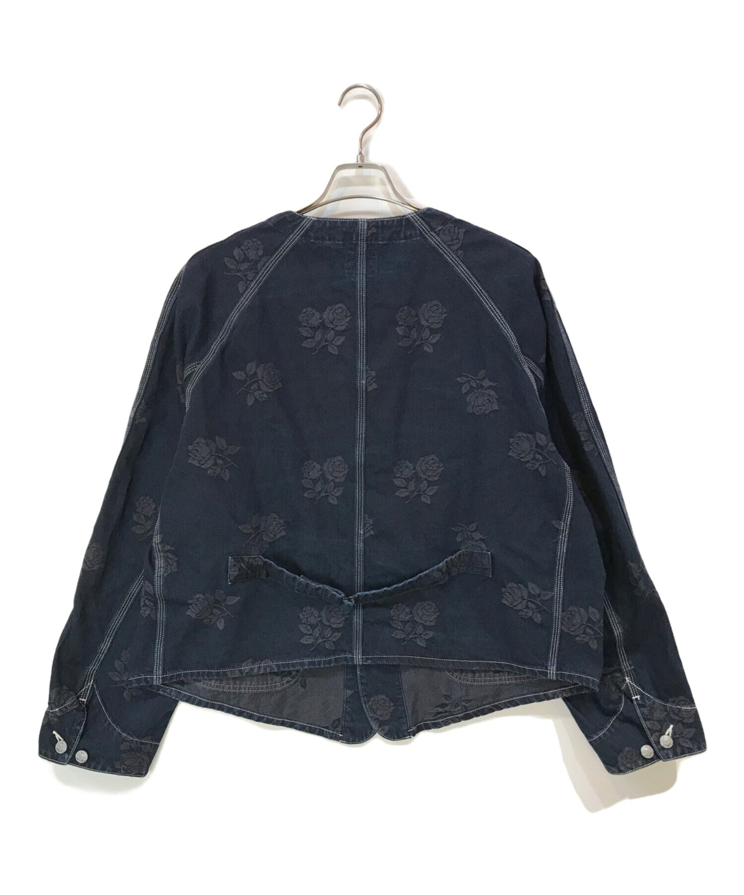 [Pre-owned] Needles 24AW Short Coverall 10oz Denim Jacket PU200