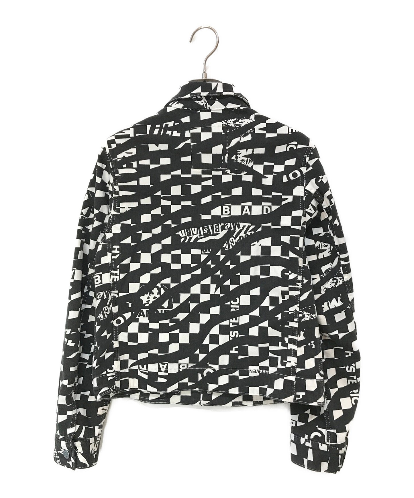 [Pre-owned] Hysteric Glamour STEREOLAB MIX pattern compact jacket 01223AB09