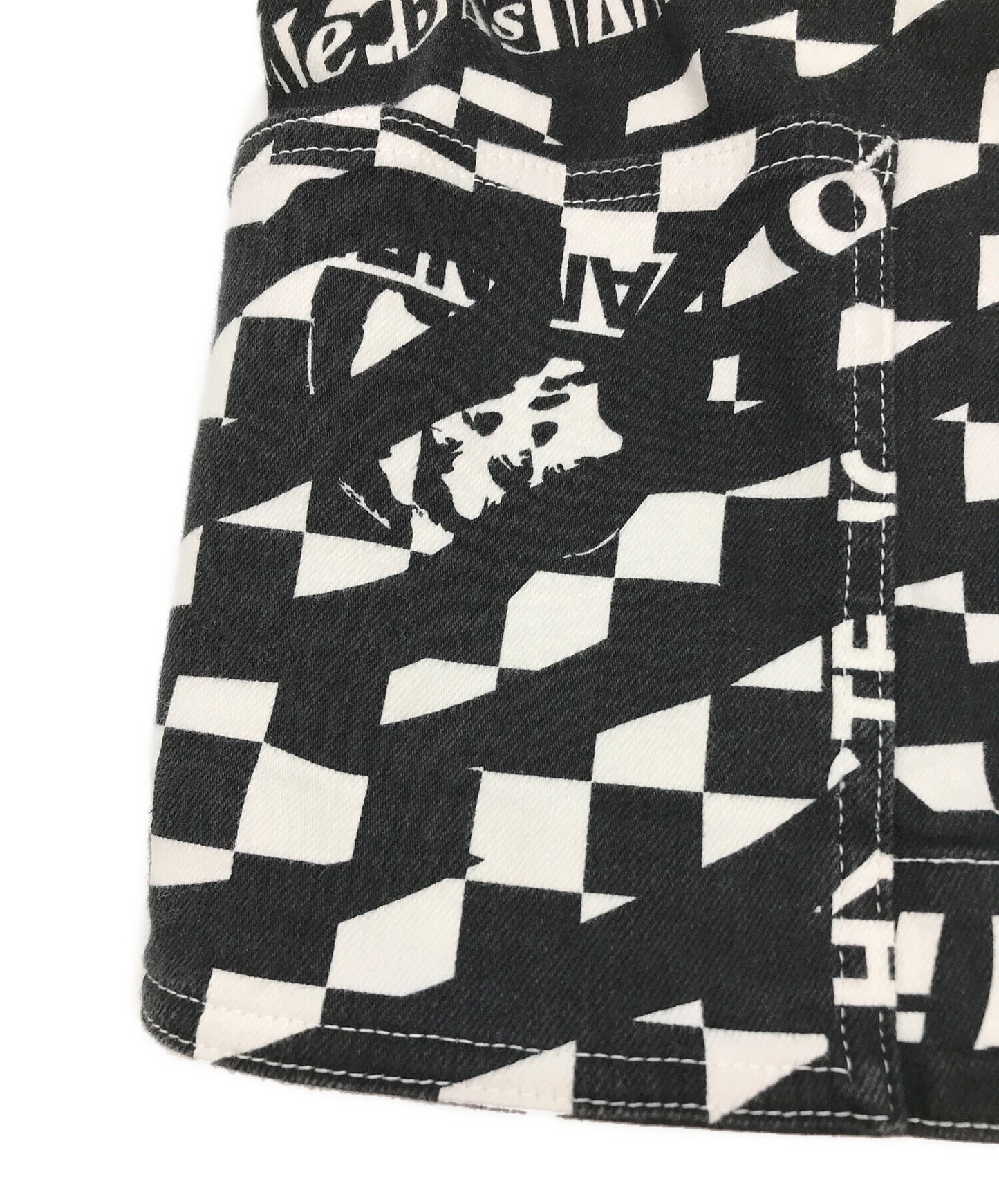 [Pre-owned] Hysteric Glamour STEREOLAB MIX pattern compact jacket 01223AB09