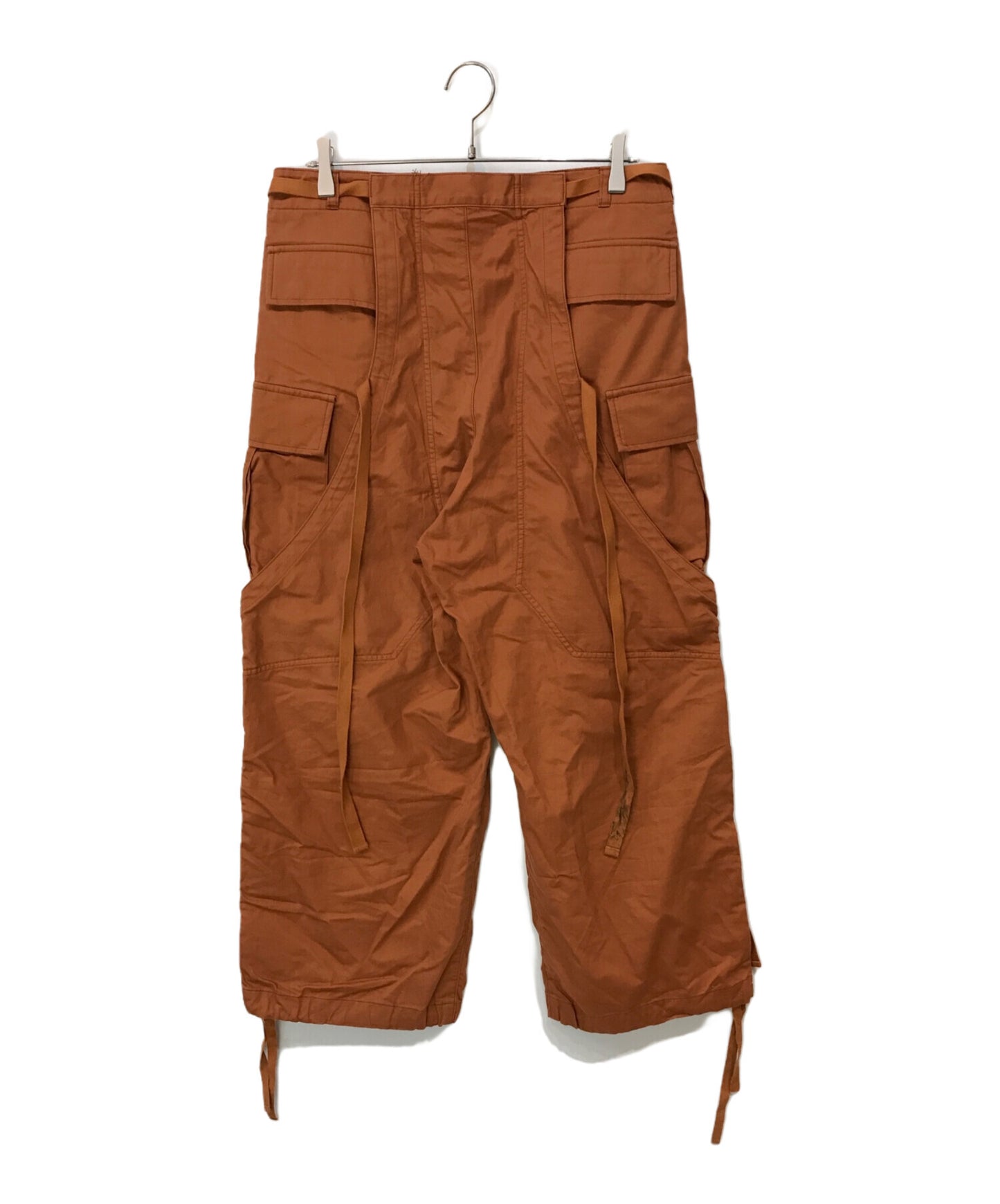 [Pre-owned] UNDERCOVER 20AW Cotton twill layered army wide cargo pants UCZ4506