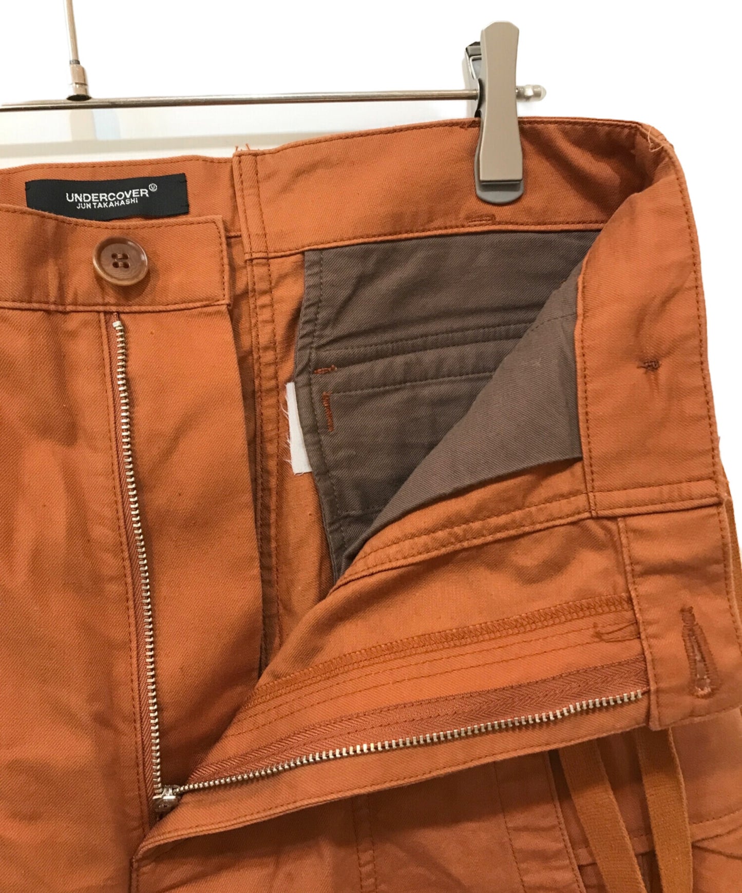 [Pre-owned] UNDERCOVER 20AW Cotton twill layered army wide cargo pants UCZ4506