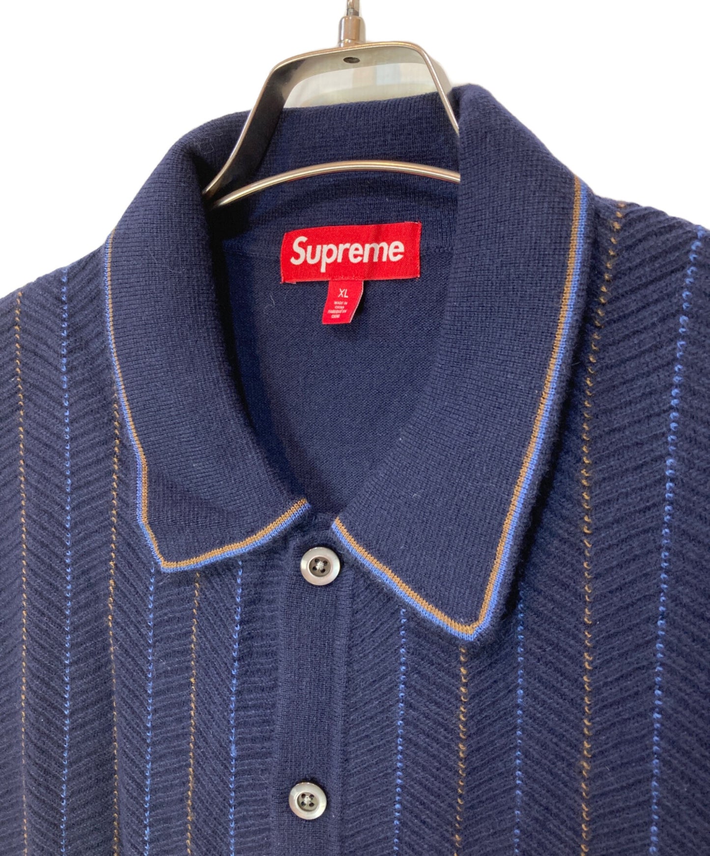 [Pre-owned] SUPREME 25SS Herringbone Cardigan