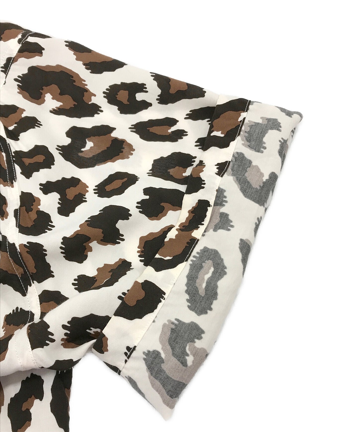 [Pre-owned] WACKO MARIA LEOPARD HAWAIIAN SHIRT S/S