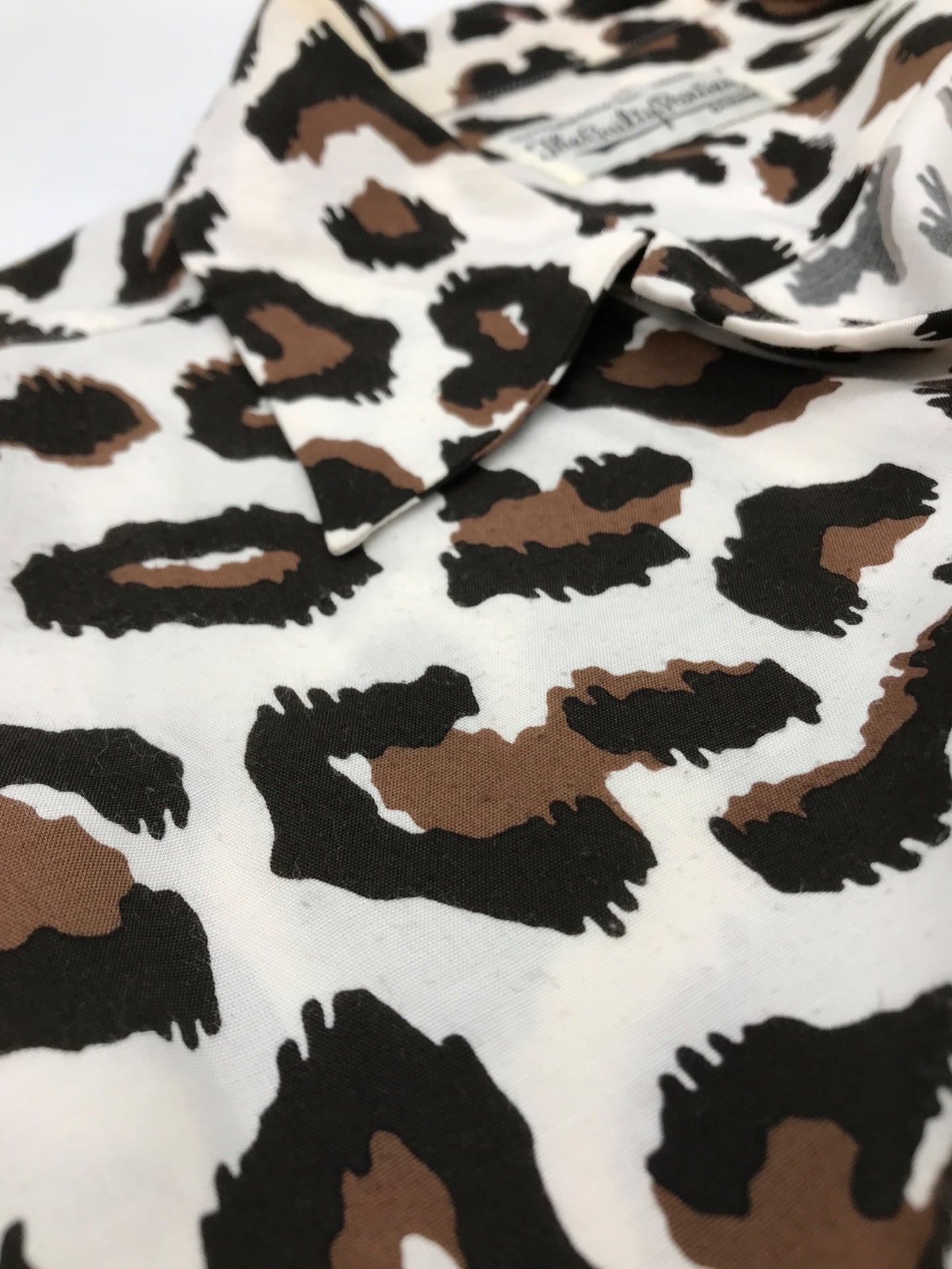 [Pre-owned] WACKO MARIA LEOPARD HAWAIIAN SHIRT S/S