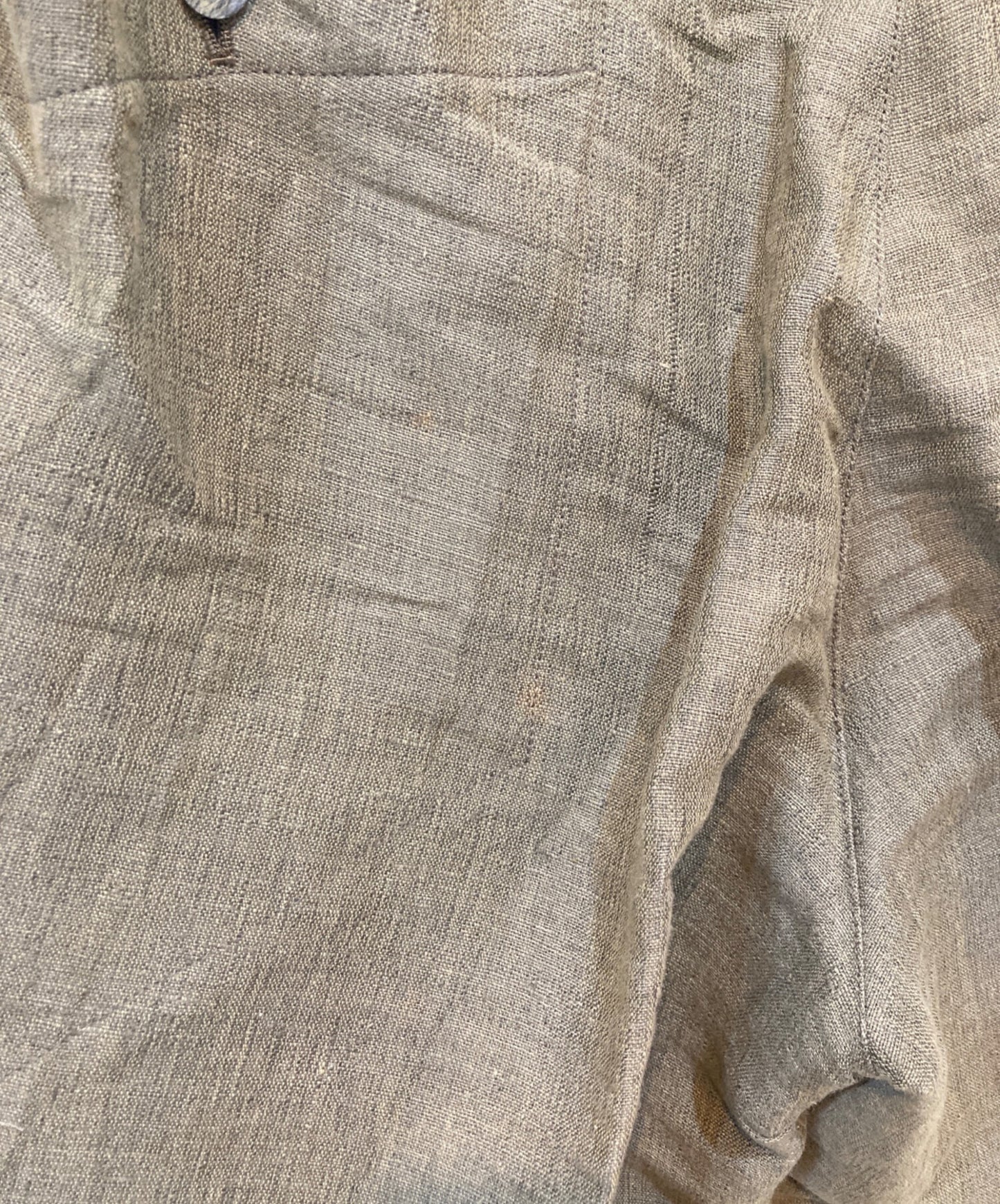 [Pre-owned] ISSEY MIYAKE 80s linen blend pants LG41344