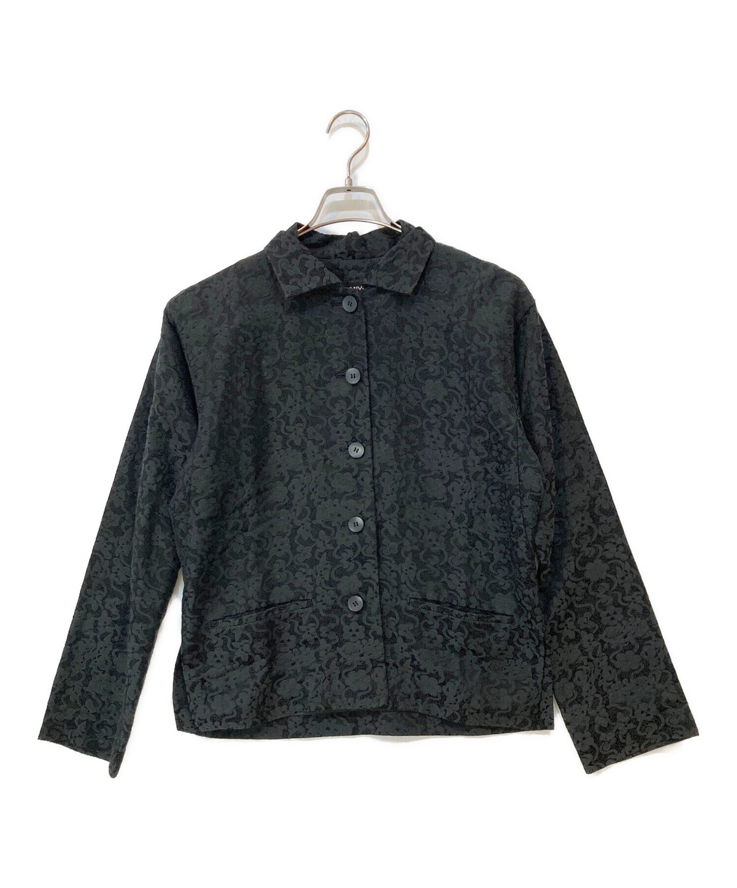 [Pre-owned] ISSEY MIYAKE Flower Jacquard Jacket IM11FD038