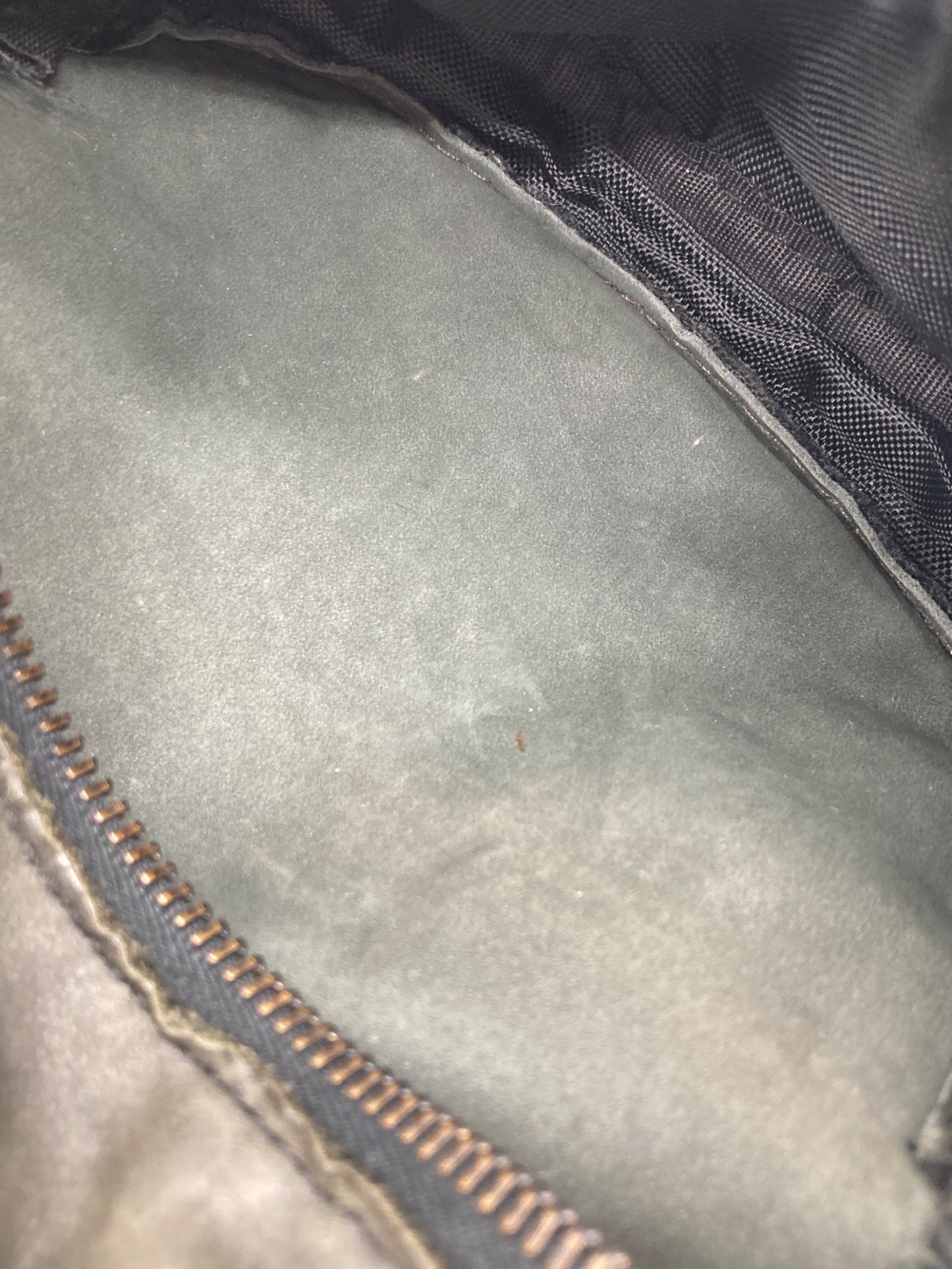 [Pre-owned] NUMBER (N)INE Leather waist bag with musical note buckle