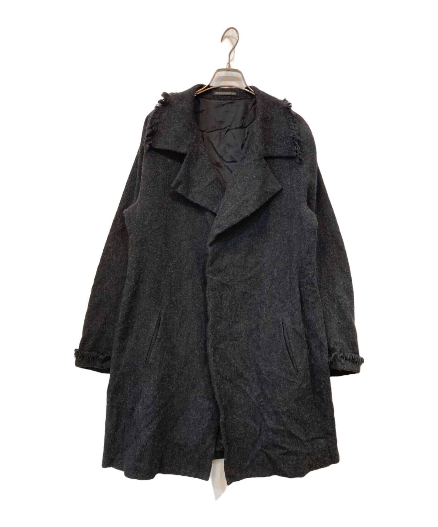 [Pre-owned] YOHJI YAMAMOTO 08AW Fringe design half coat FE-C13-150
