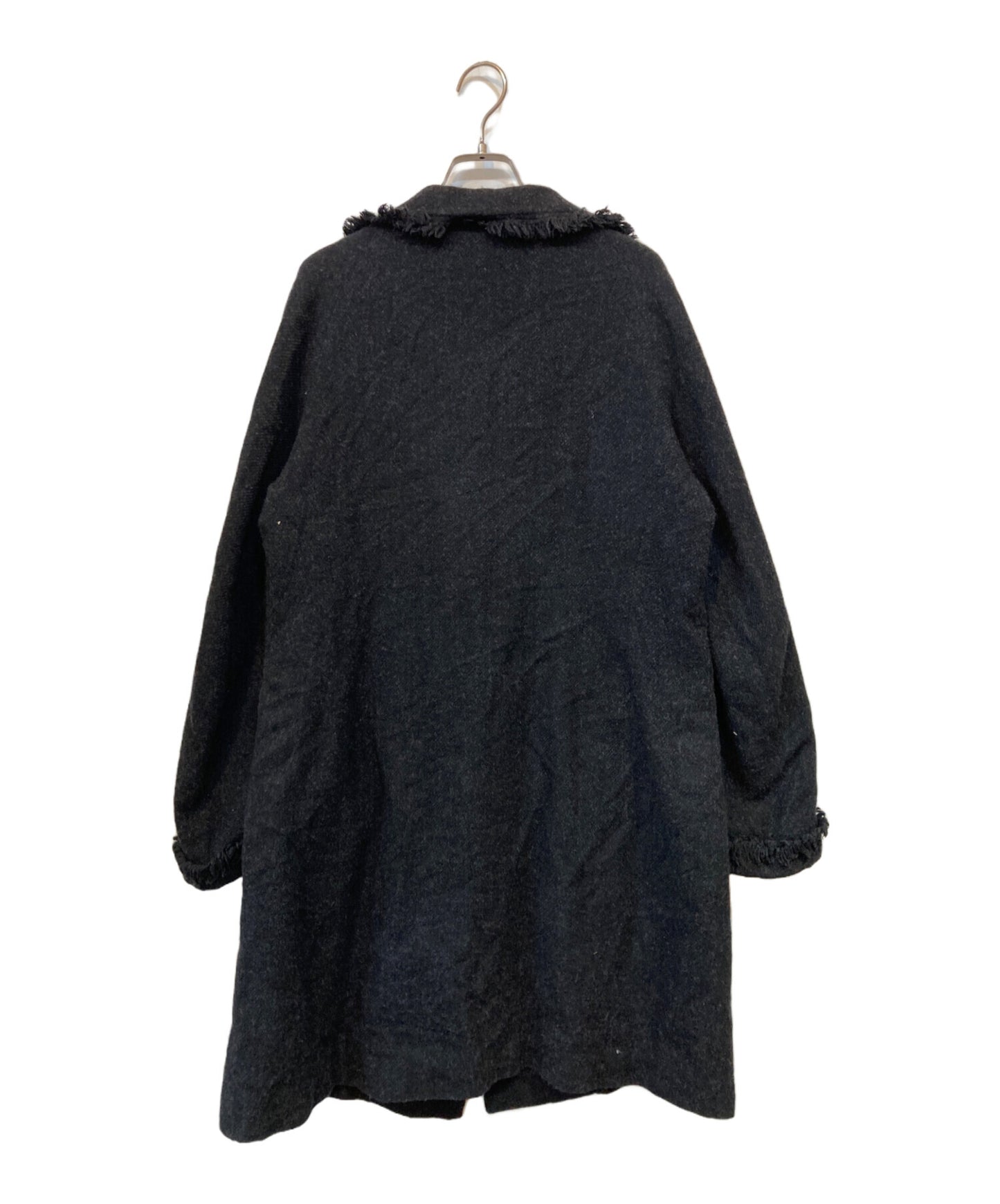 [Pre-owned] YOHJI YAMAMOTO 08AW Fringe design half coat FE-C13-150