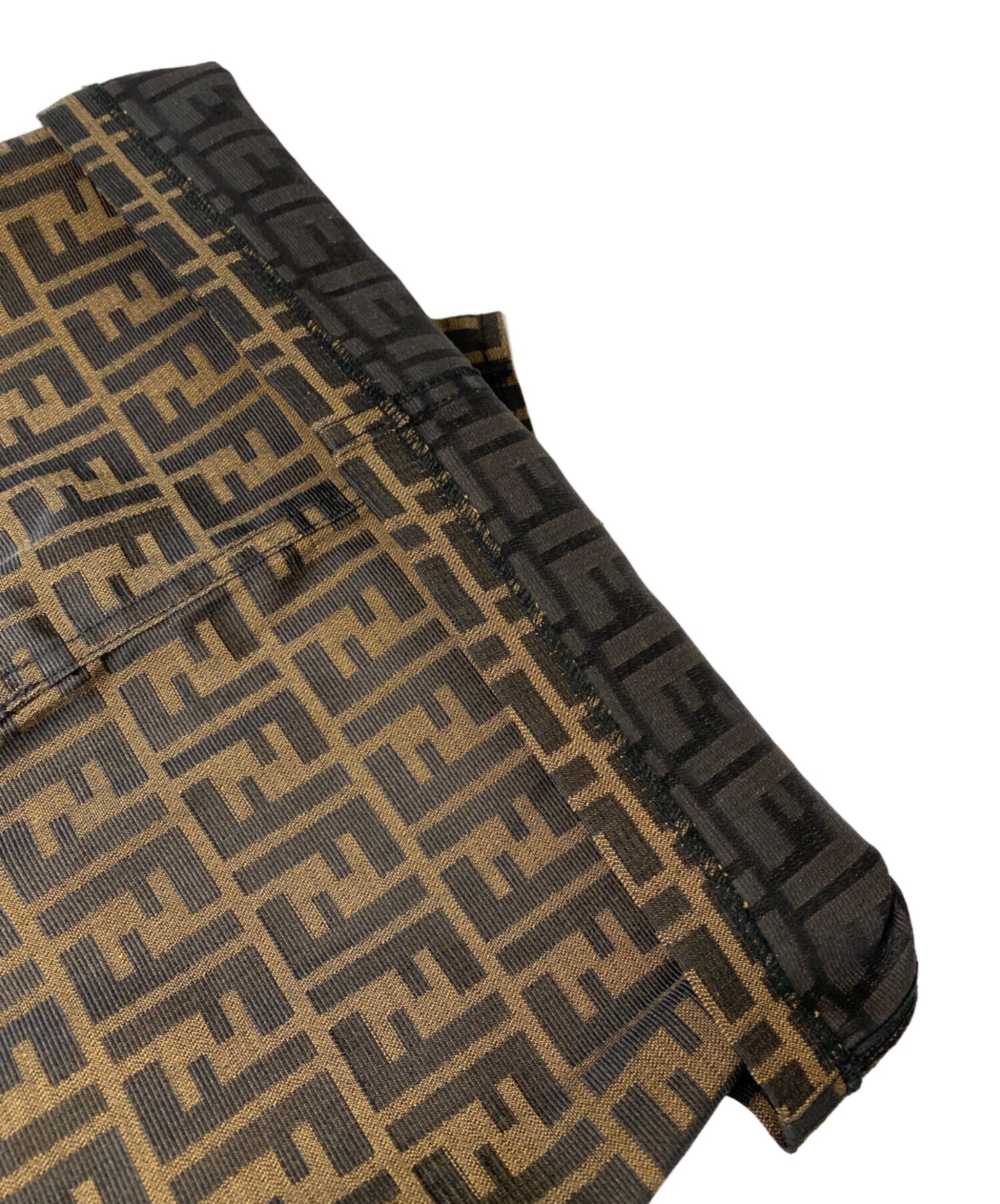 [Pre-owned] FENDI Zucca-Print Short Skirt