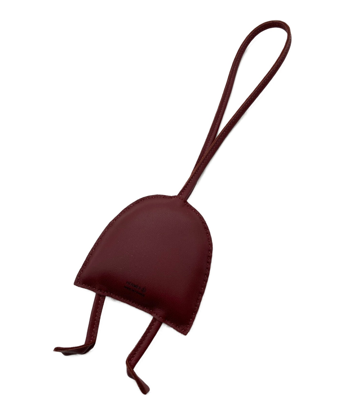 [Pre-owned] HERMES Petit H" Petite Ash Owl Charm / Bag Charm