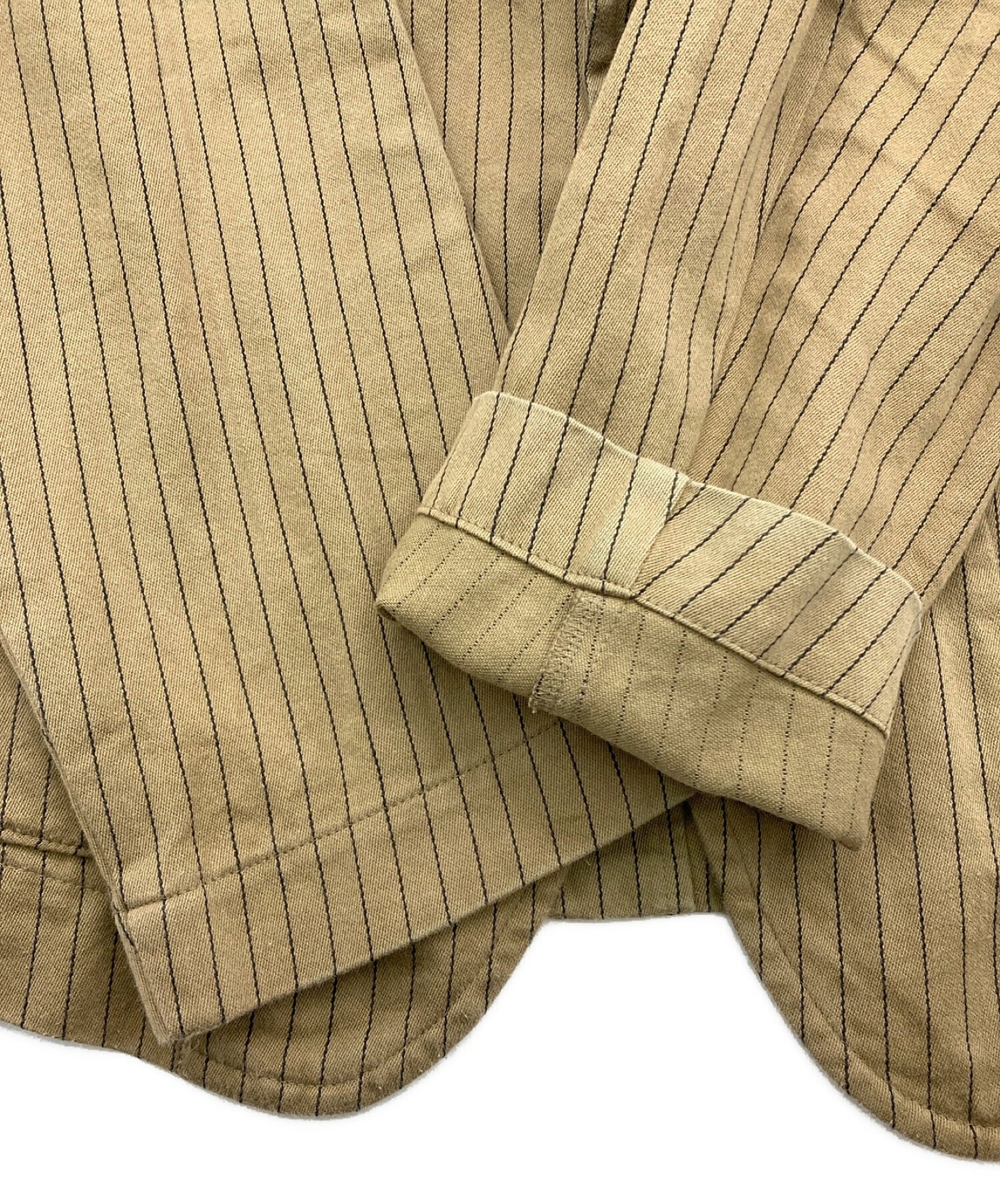 [Pre-owned] COMME des GARCONS Extreme Unbalancement/Design Stripe Tailored Jacket GI-J062