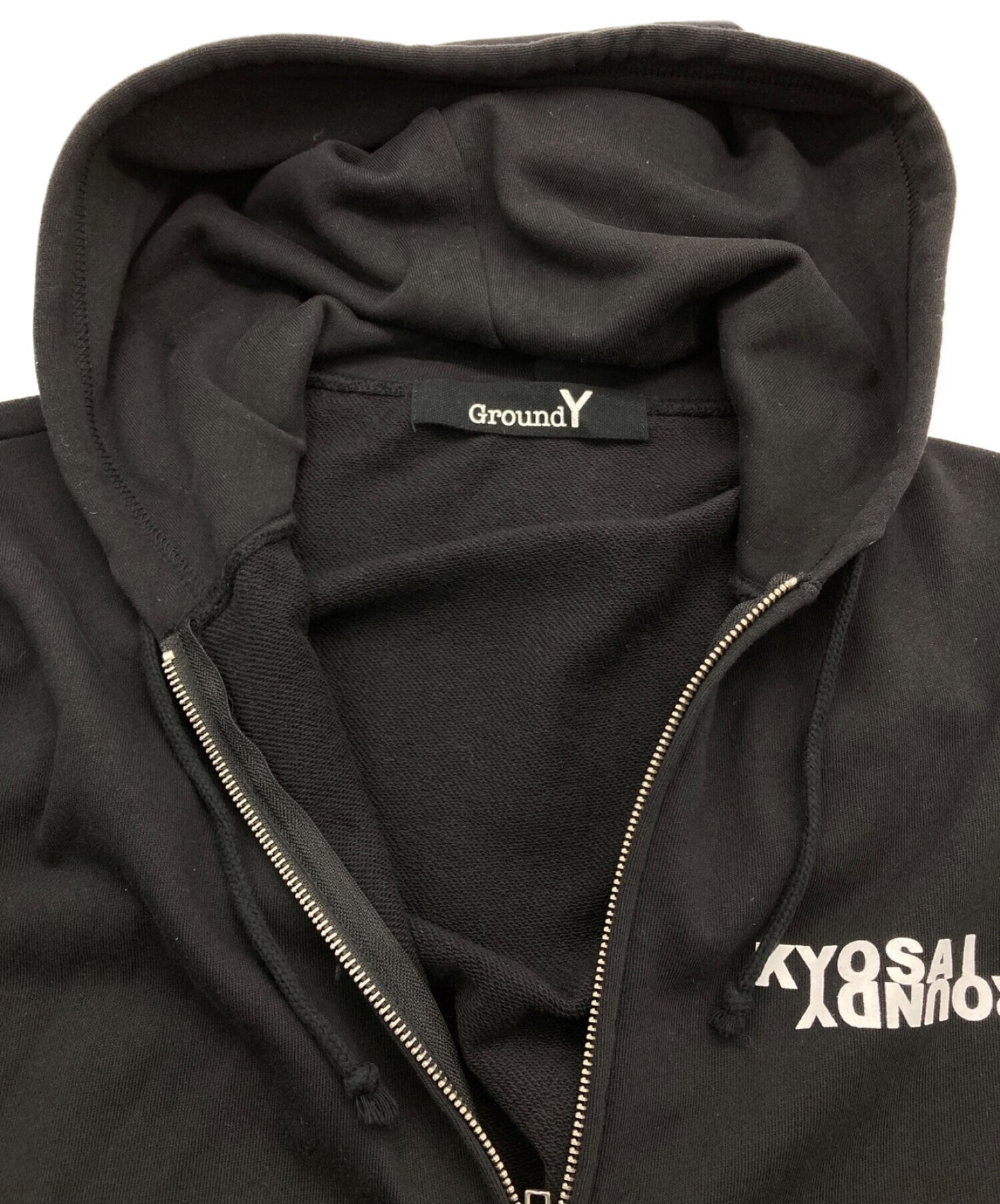 [Pre-owned] GROUND Y zip hoodie GN-T51-074