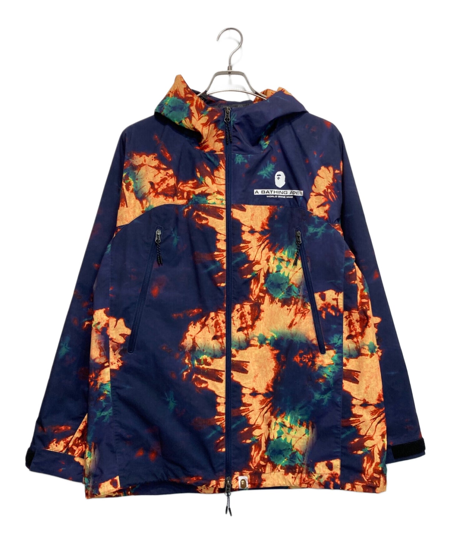 [Pre-owned] A BATHING APE TIE DYE HOODIE JACKET 001LJI301009M