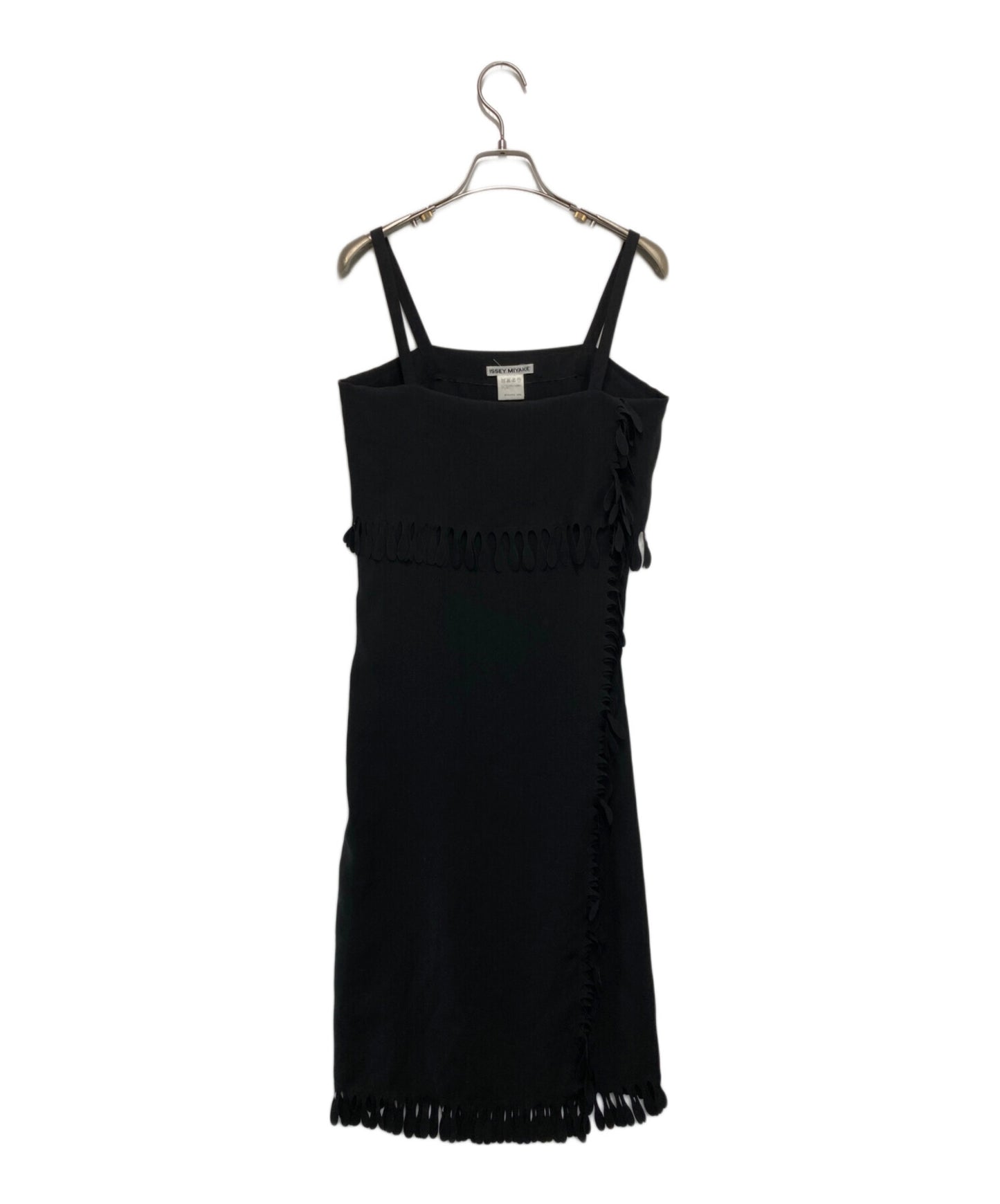 [Pre-owned] ISSEY MIYAKE Side Open Fringe Camisole Onepiece IM01FH026