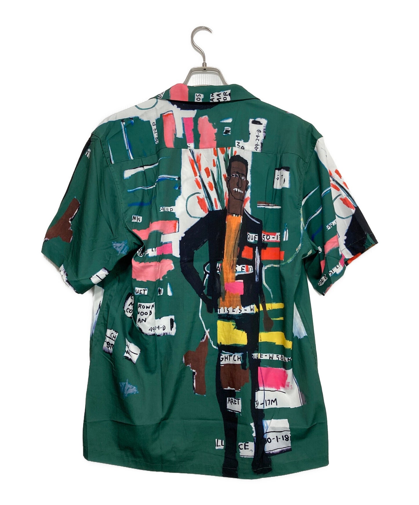 [Pre-owned] WACKO MARIA JEAN-MICHEL BASQUIAT S/S HAWAIIAN SHIRT