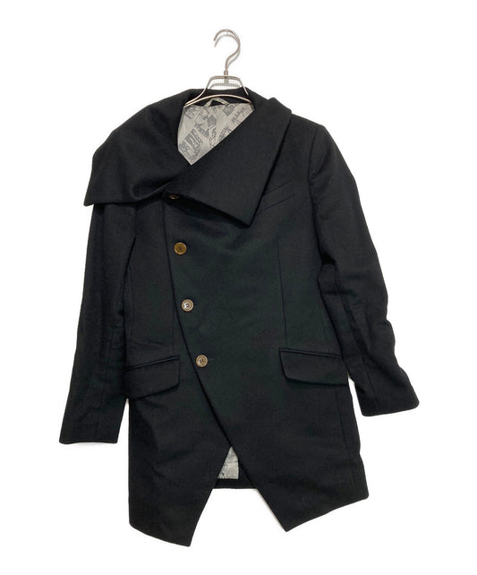 [Pre-owned] Vivienne Westwood Melton Mint Collar Coat VW-MH-78706