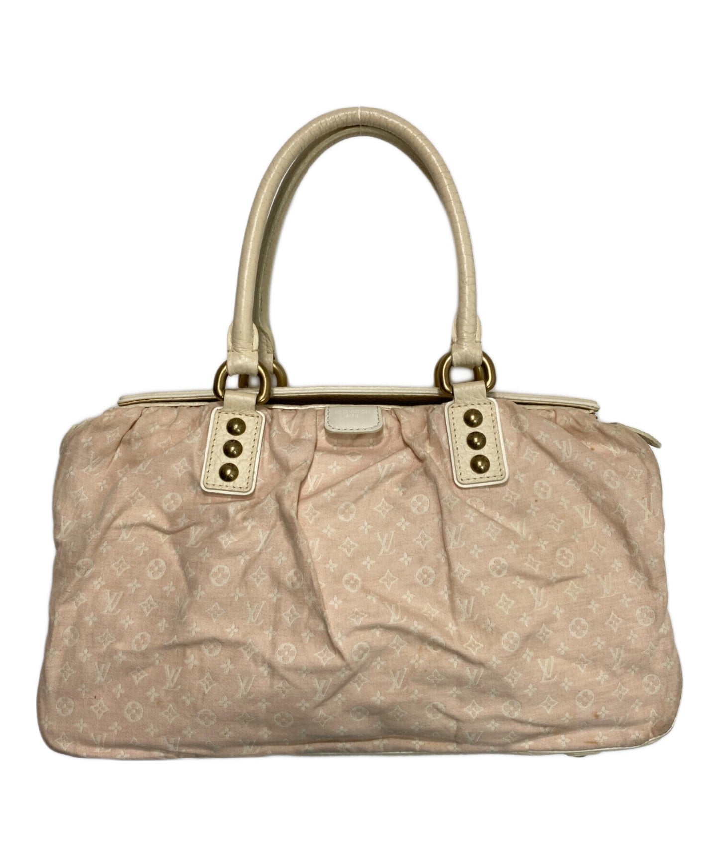 [Pre-owned] LOUIS VUITTON Monogram Mini Run Rose Trapeze GM/Shoulder bag M40064