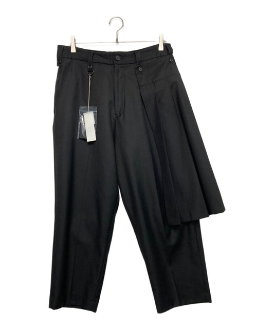 [Pre-owned] s'yte T/W GABARDINE LEFT SIDE PLEAT PANTS UU-P51-101