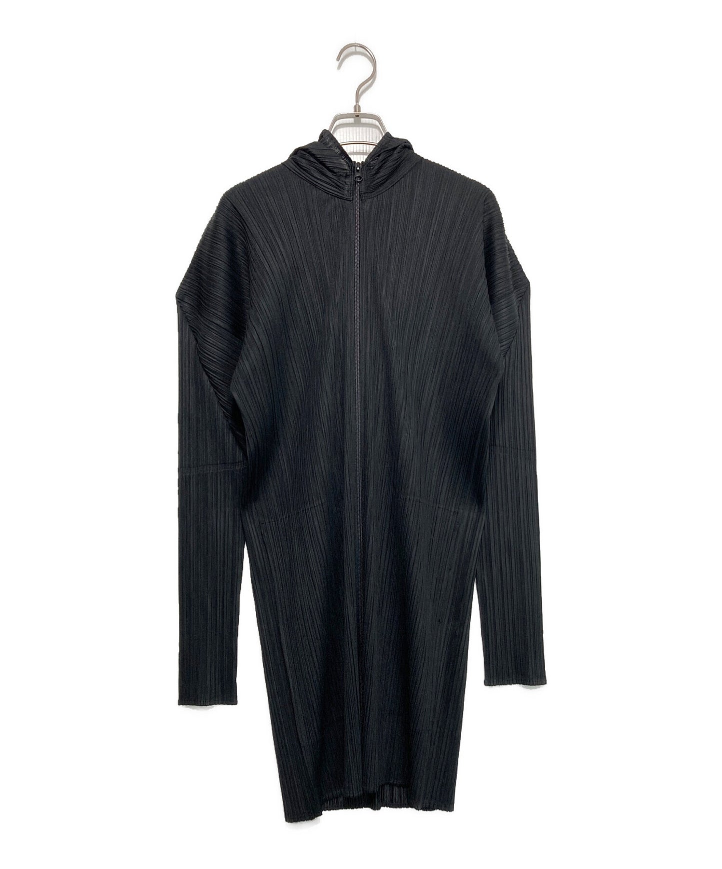 [Pre-owned] PLEATS PLEASE Hooded zip-up dress PP04-JD368