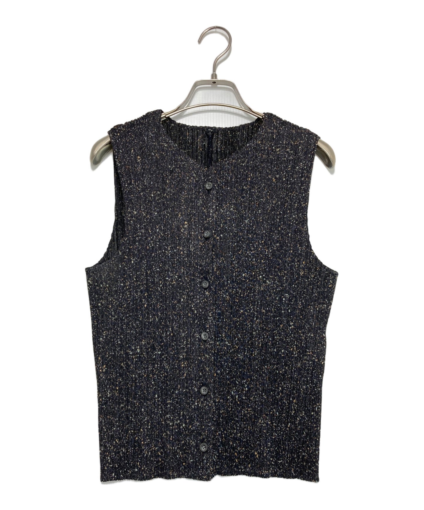 [Pre-owned] PLEATS PLEASE all-pattern vest PP92-JE041