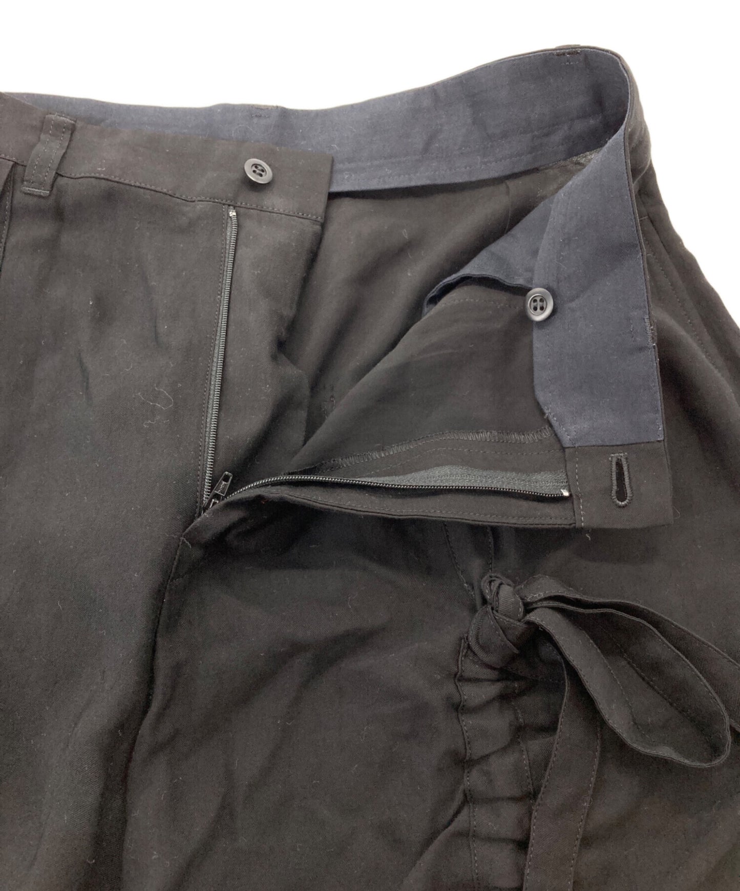 [Pre-owned] REGULATION Yohji Yamamoto gathered sarouel pants FZ-P56-200