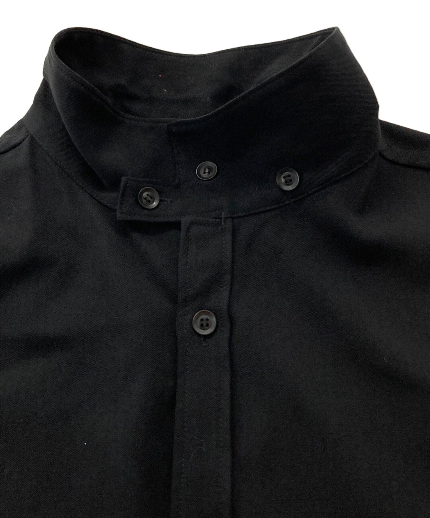 [Pre-owned] Yohji Yamamoto pour homme Long Blouse Wrinkled Gabardine HH-B22-100