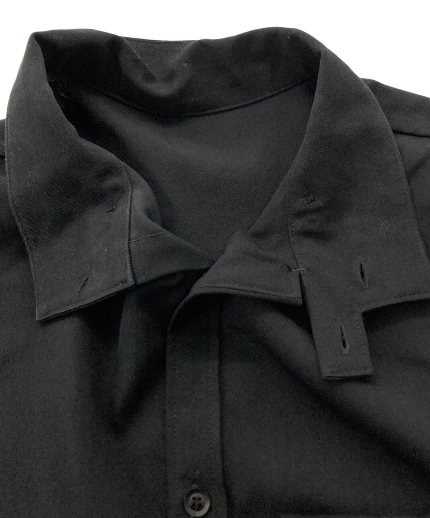 [Pre-owned] Yohji Yamamoto pour homme Long Blouse Wrinkled Gabardine HH-B22-100