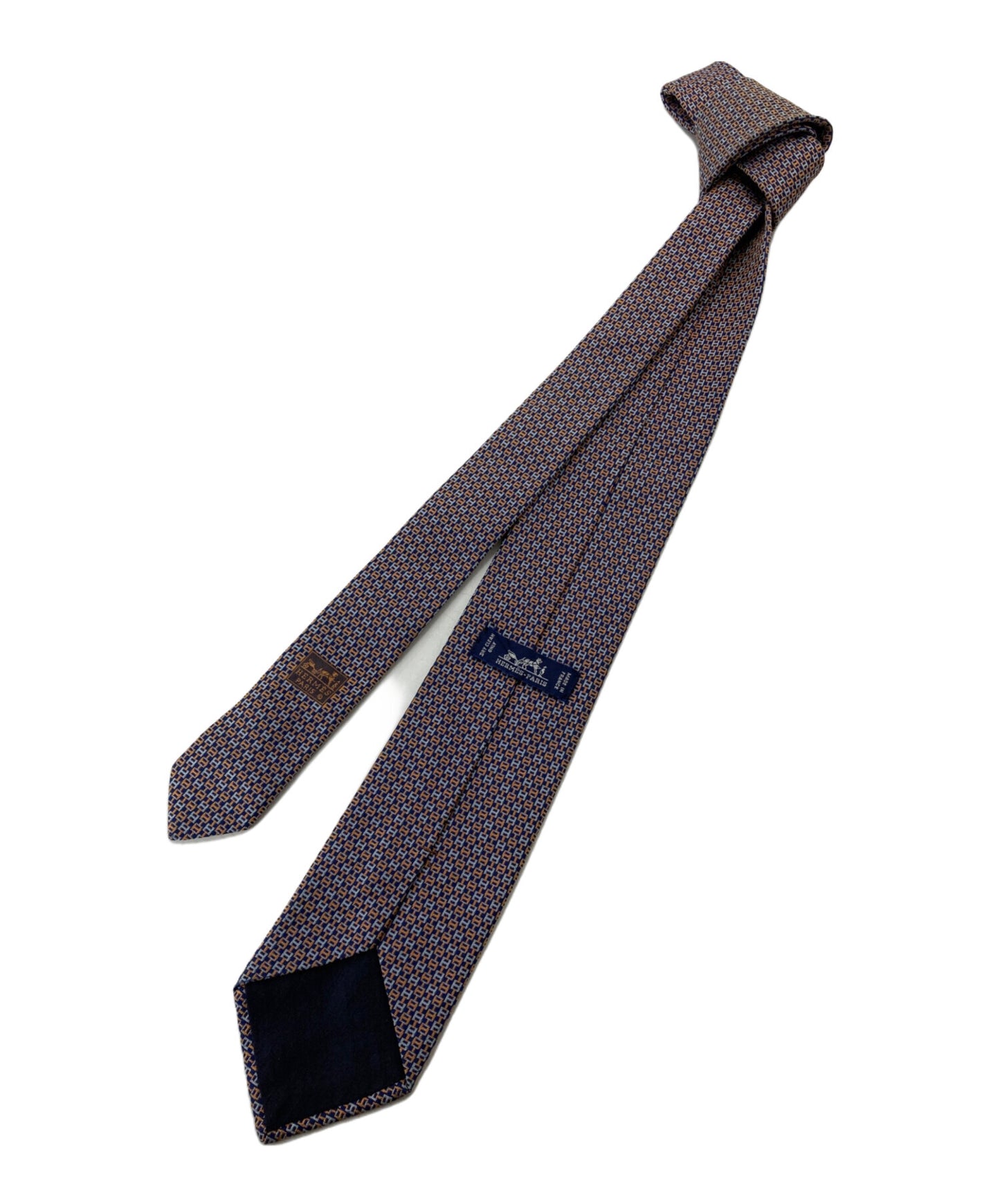 [Pre-owned] HERMES H logo tie 659092T