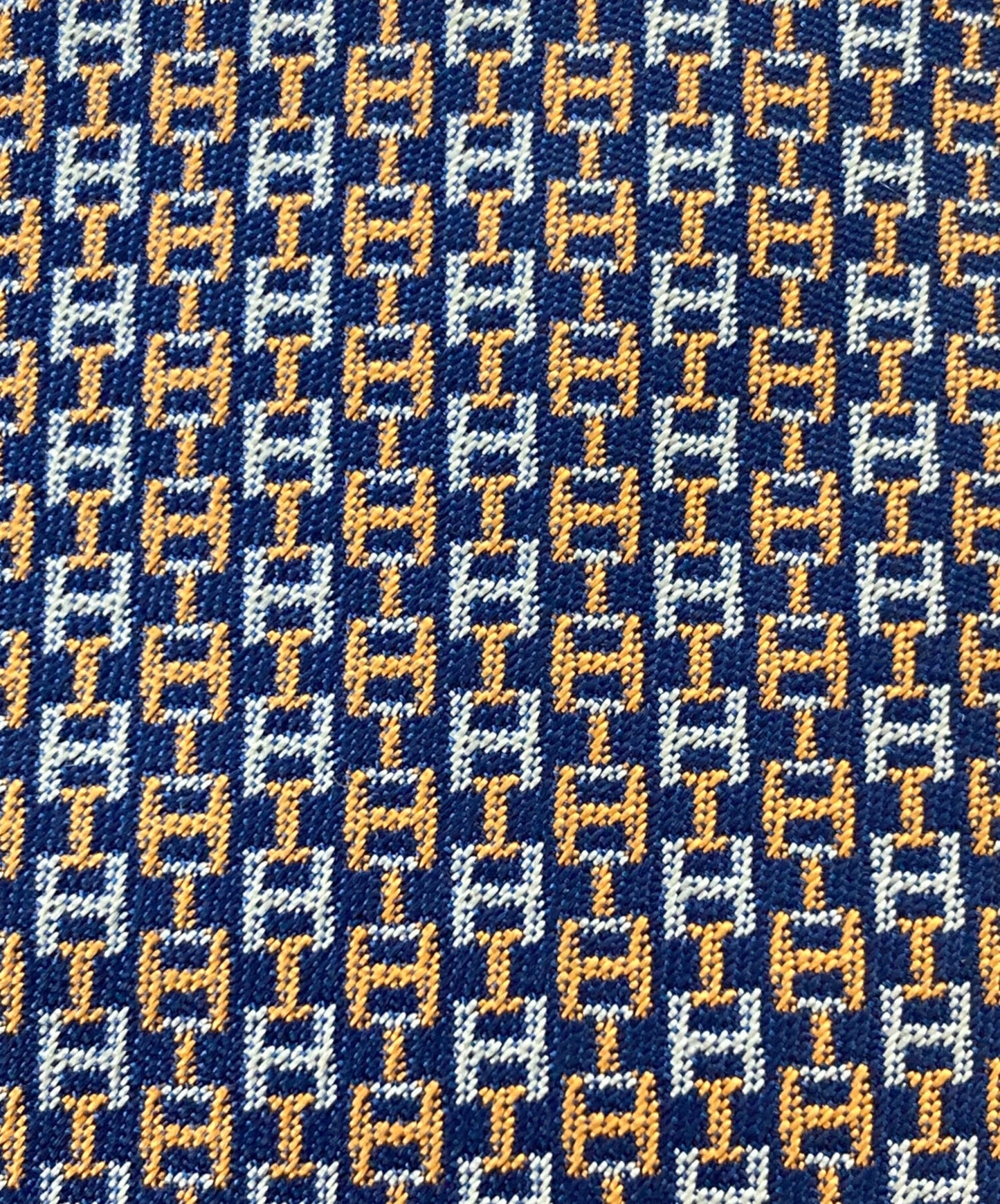 [Pre-owned] HERMES H logo tie 659092T