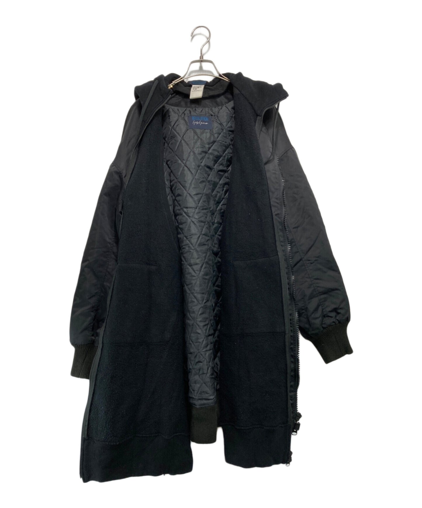 [Pre-owned] REGULATION Yohji Yamamoto Faux layered military coat FM-C52-800