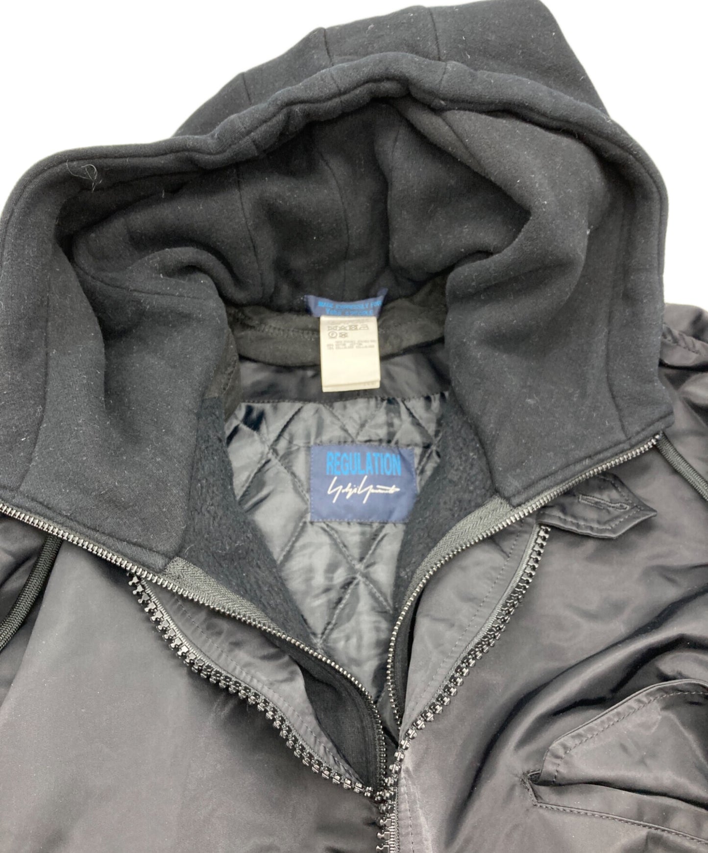 [Pre-owned] REGULATION Yohji Yamamoto Faux layered military coat FM-C52-800