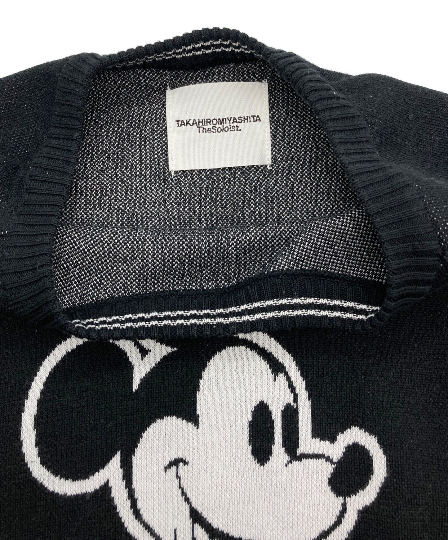 [Pre-owned] TAKAHIROMIYASHITA TheSoloIst. Mickey Mouse s/s sweater 0011BSS20