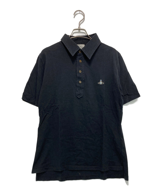 [Pre-owned] Vivienne Westwood man Orb Embroidery Polo Shirt 4145-8491