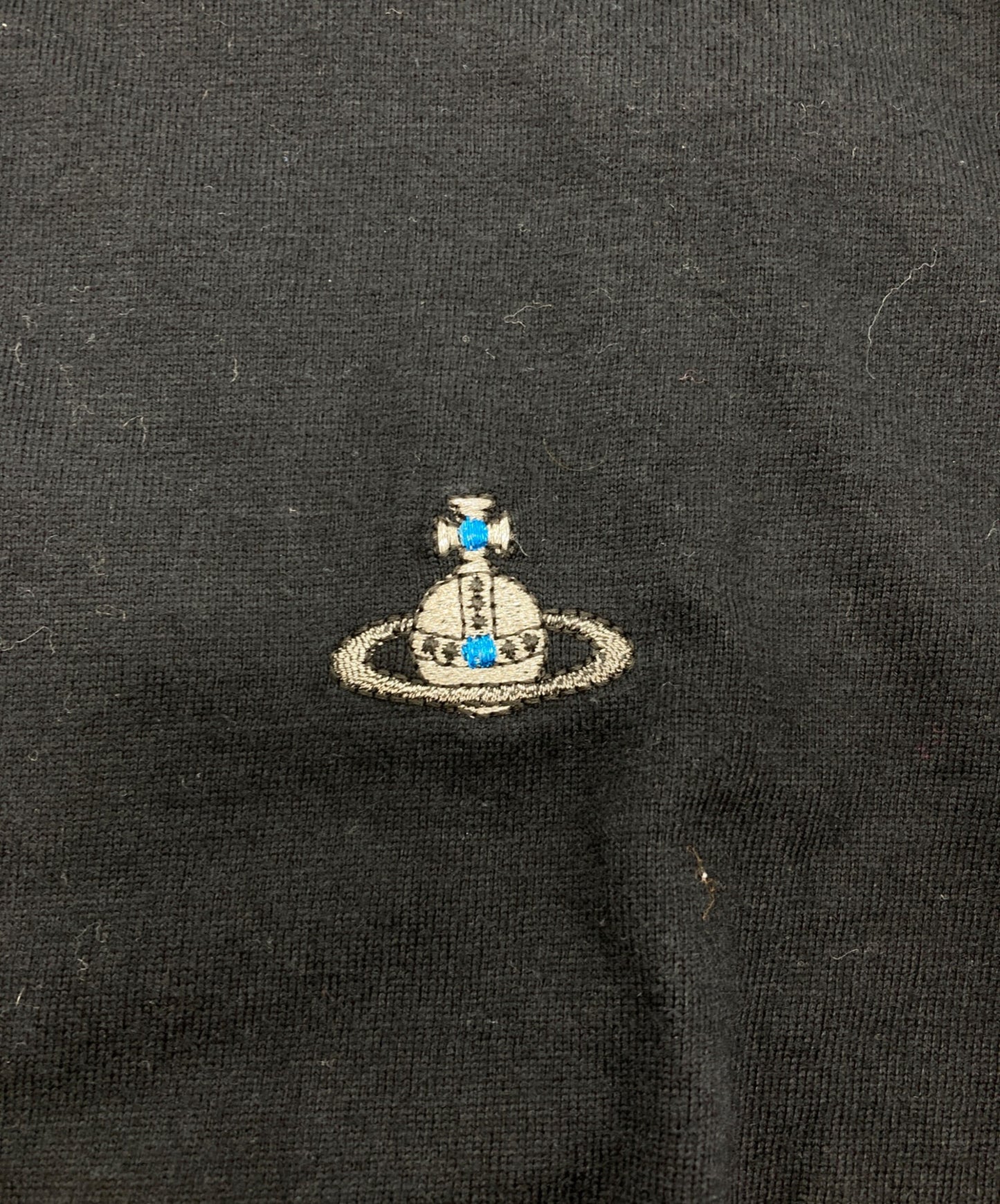 [Pre-owned] Vivienne Westwood man Orb Embroidery Polo Shirt 4145-8491