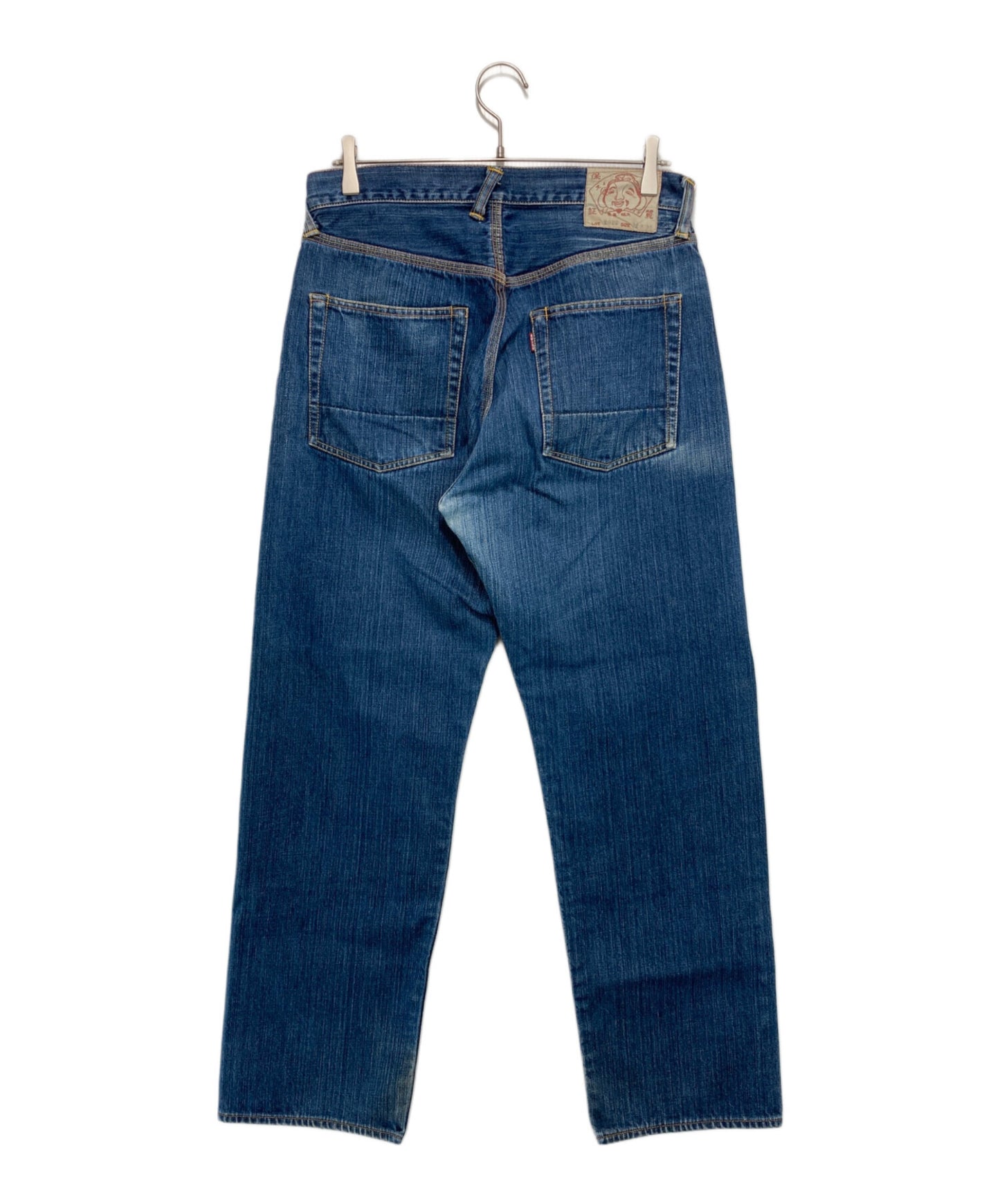 [Pre-owned] EVISU Double Knee Denim Pants LOT2022