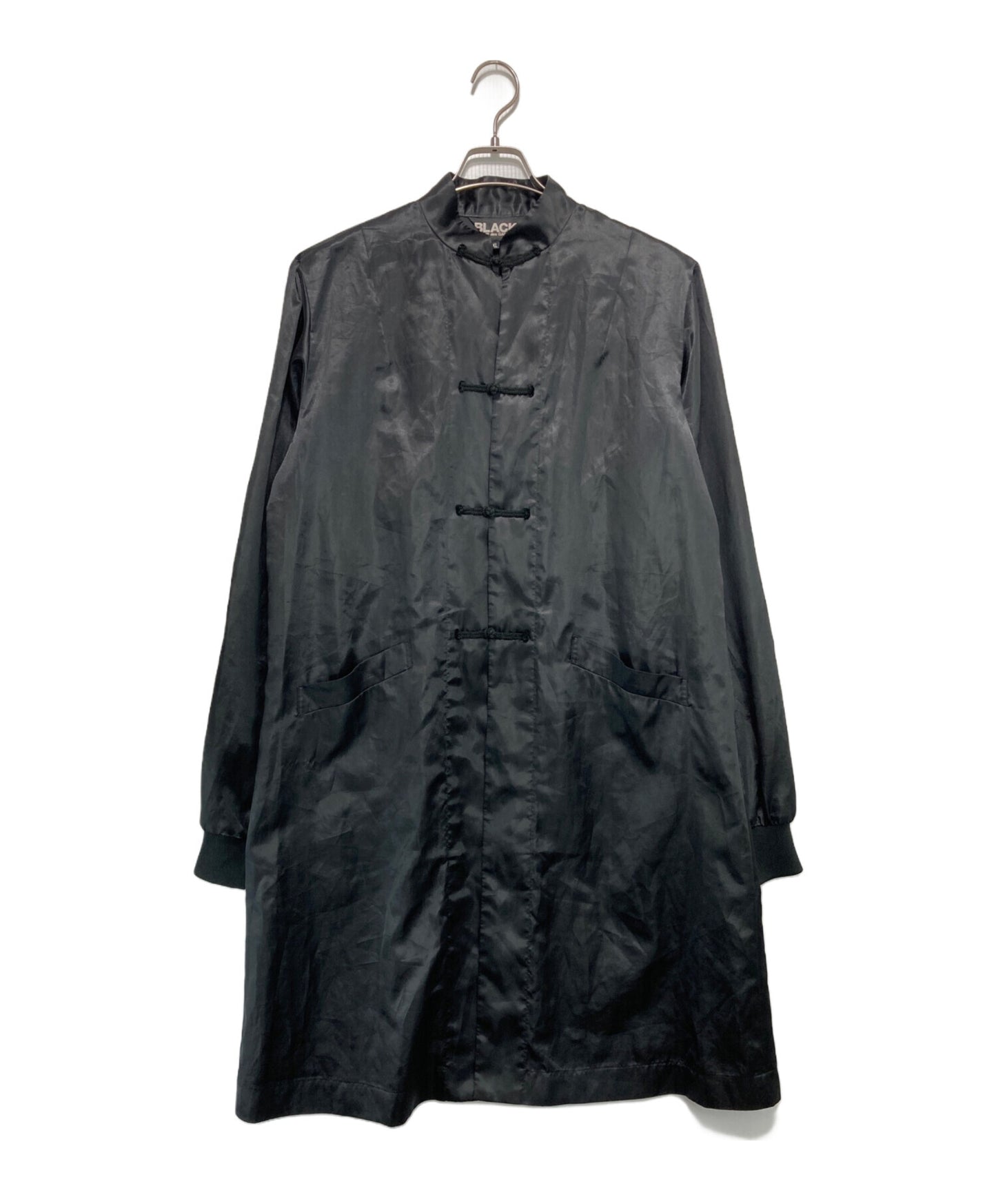 [Pre-owned] BLACK COMME des GARCONS China shirt long coat 1S-J103